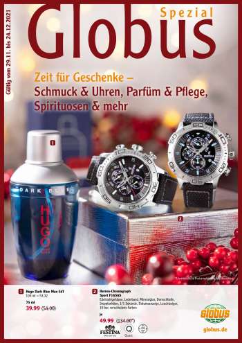 Prospekte Globus - 29.11.2021 - 24.12.2021.