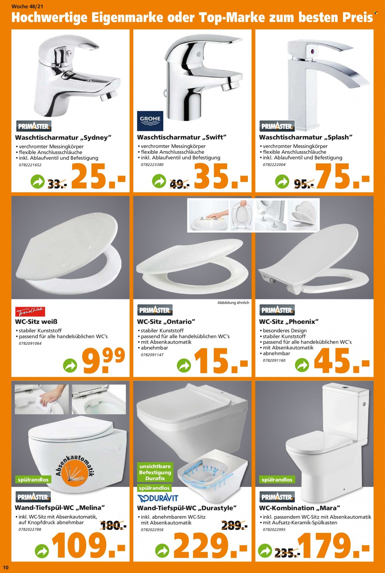 Globus Baumarkt Prospekte  - 29.11.2021 - 4.12.2021. Seite 10