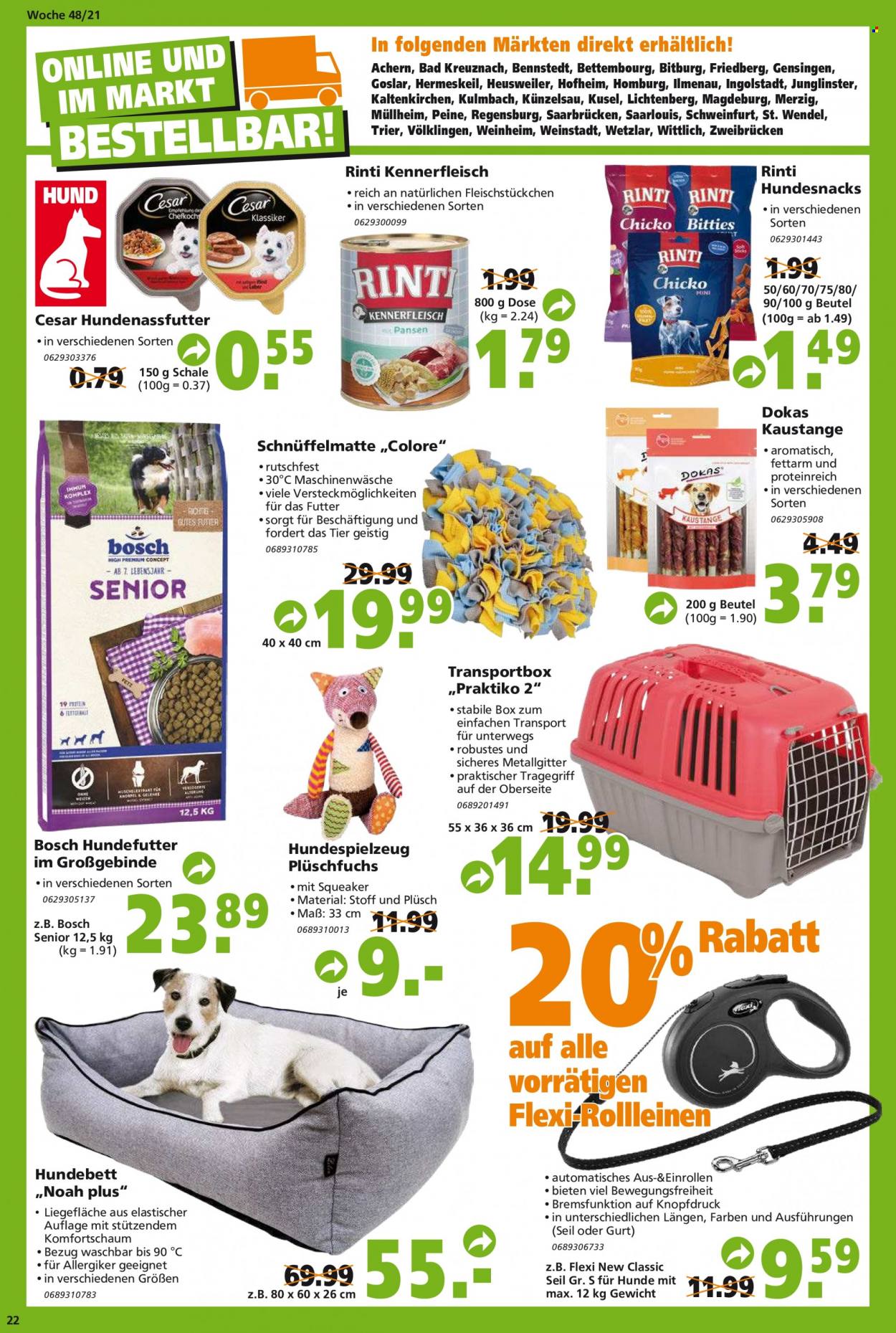 Globus Baumarkt Prospekte  - 29.11.2021 - 4.12.2021. Seite 22