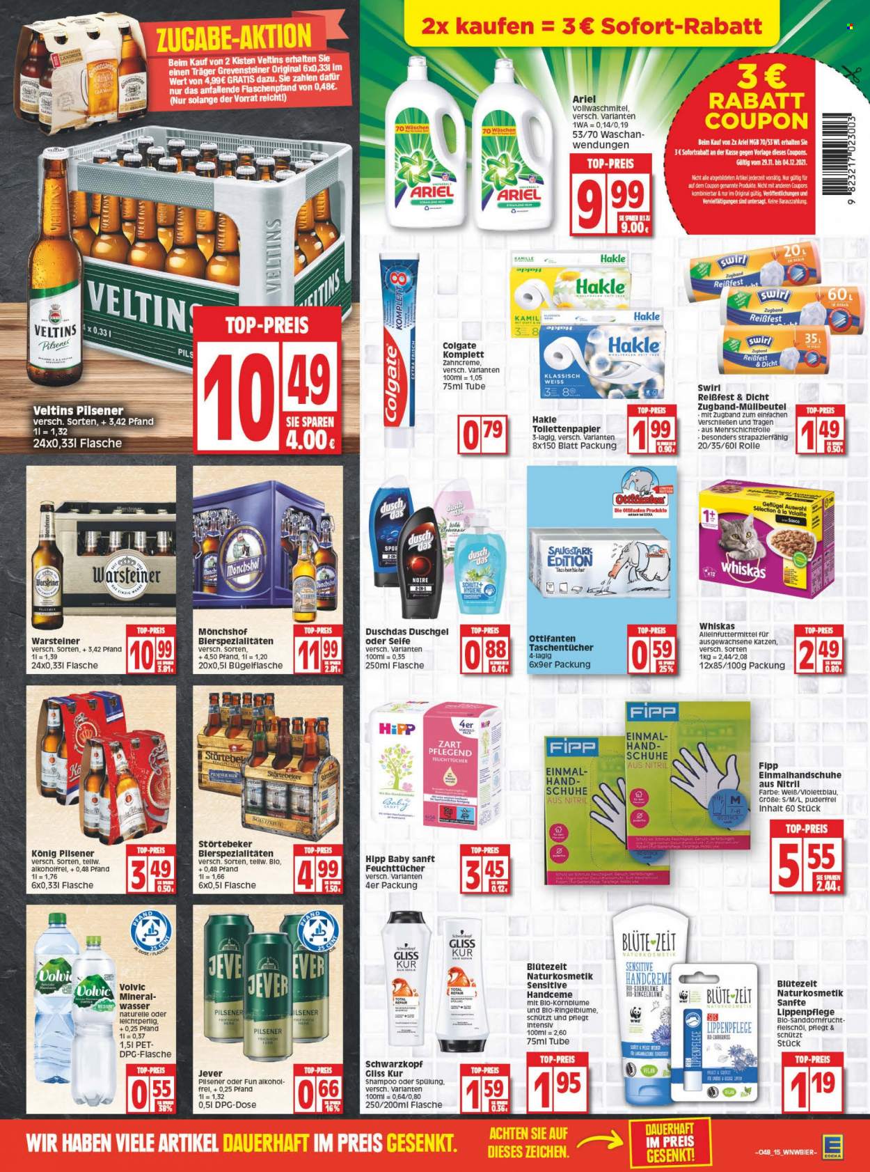 Edeka Prospekte  - 29.11.2021 - 4.12.2021. Seite 15