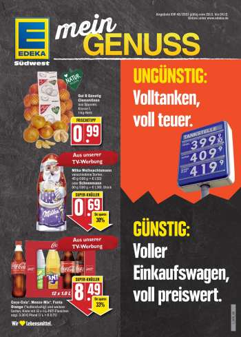 Prospekte Edeka - 29.11.2021 - 4.12.2021.