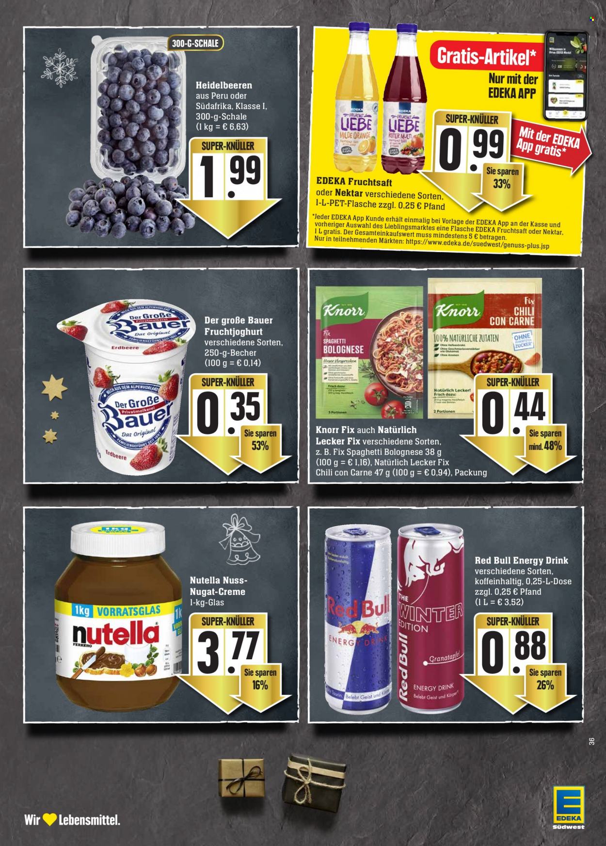Edeka Prospekte  - 29.11.2021 - 4.12.2021. Seite 38