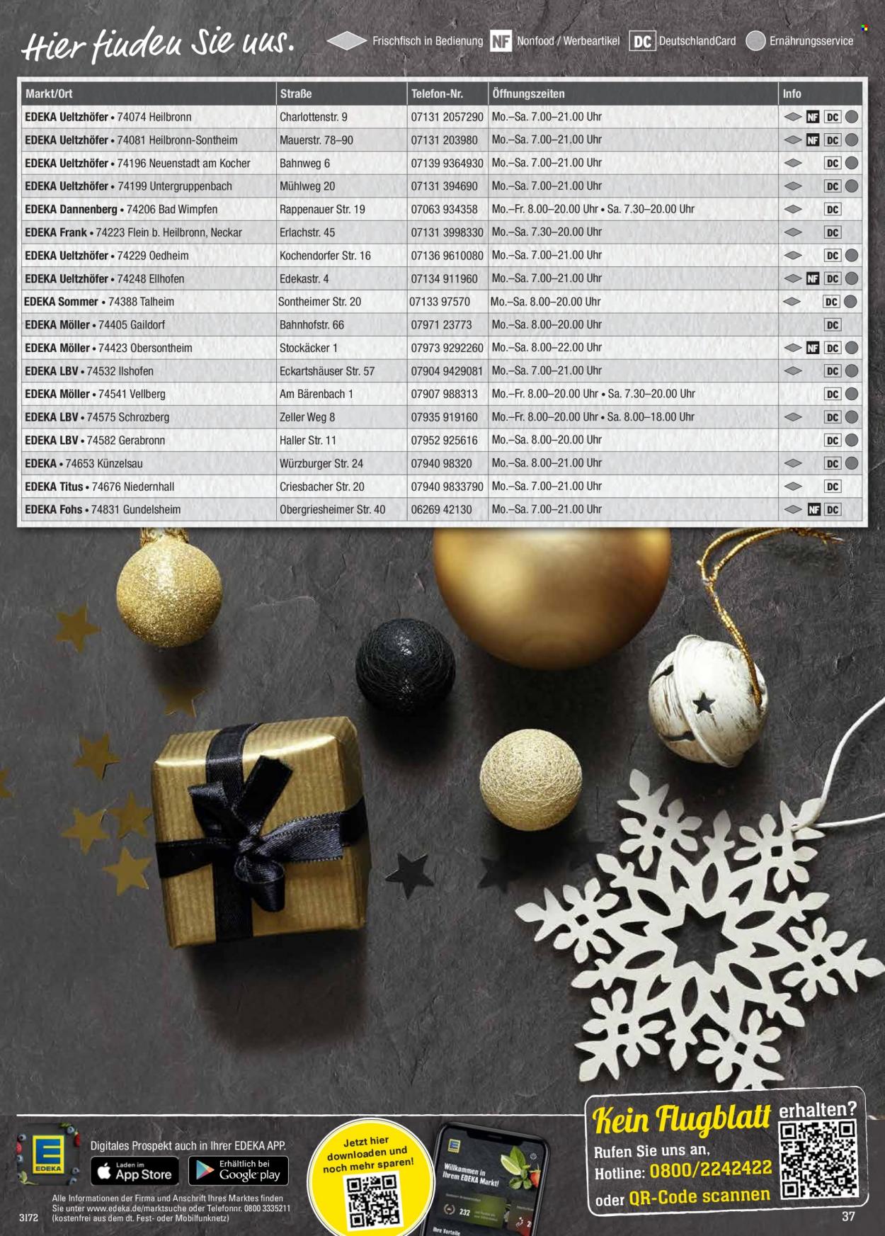 Edeka Prospekte  - 29.11.2021 - 4.12.2021. Seite 39