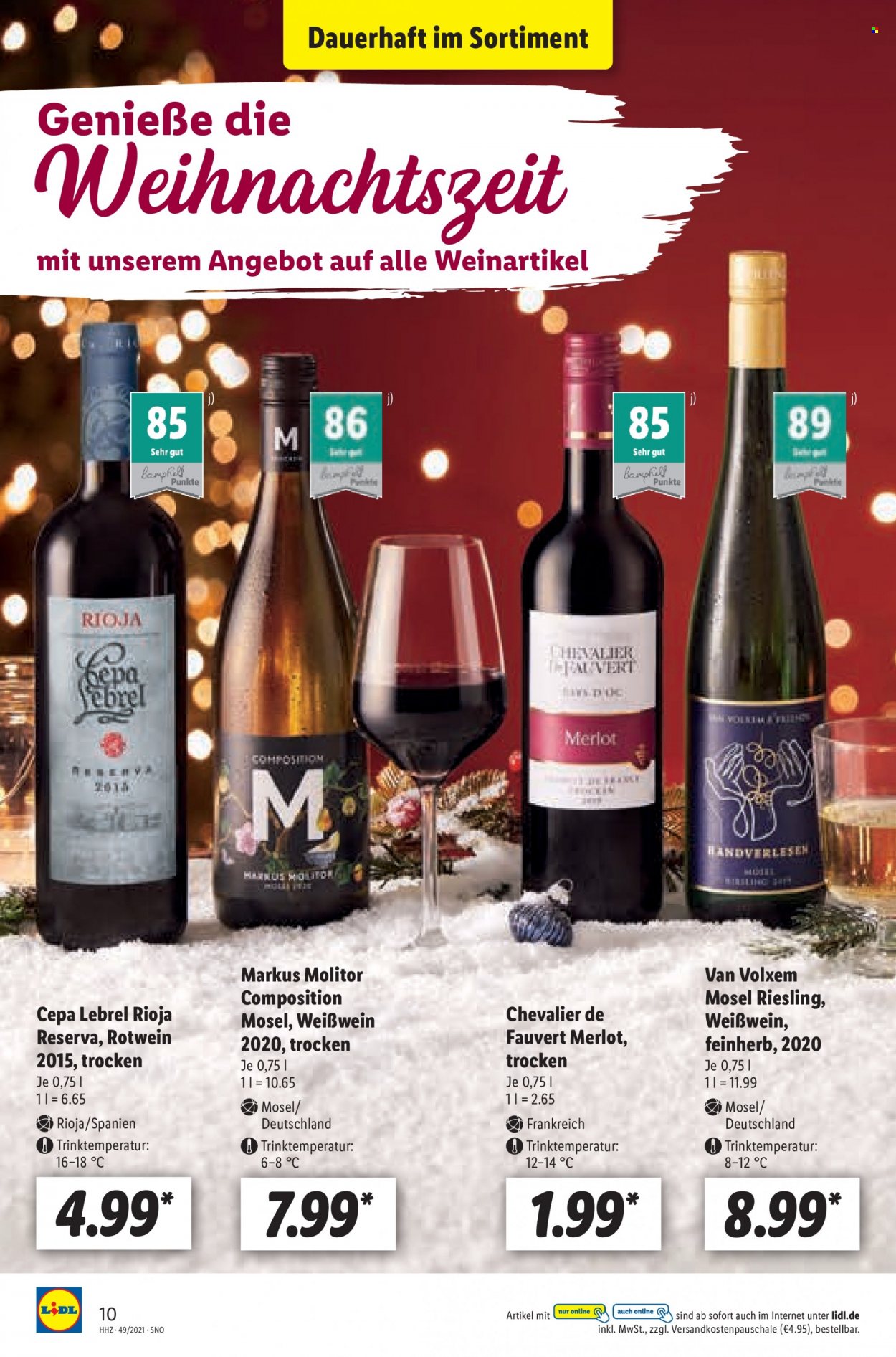 Lidl Prospekte  - 6.12.2021 - 11.12.2021. Seite 10