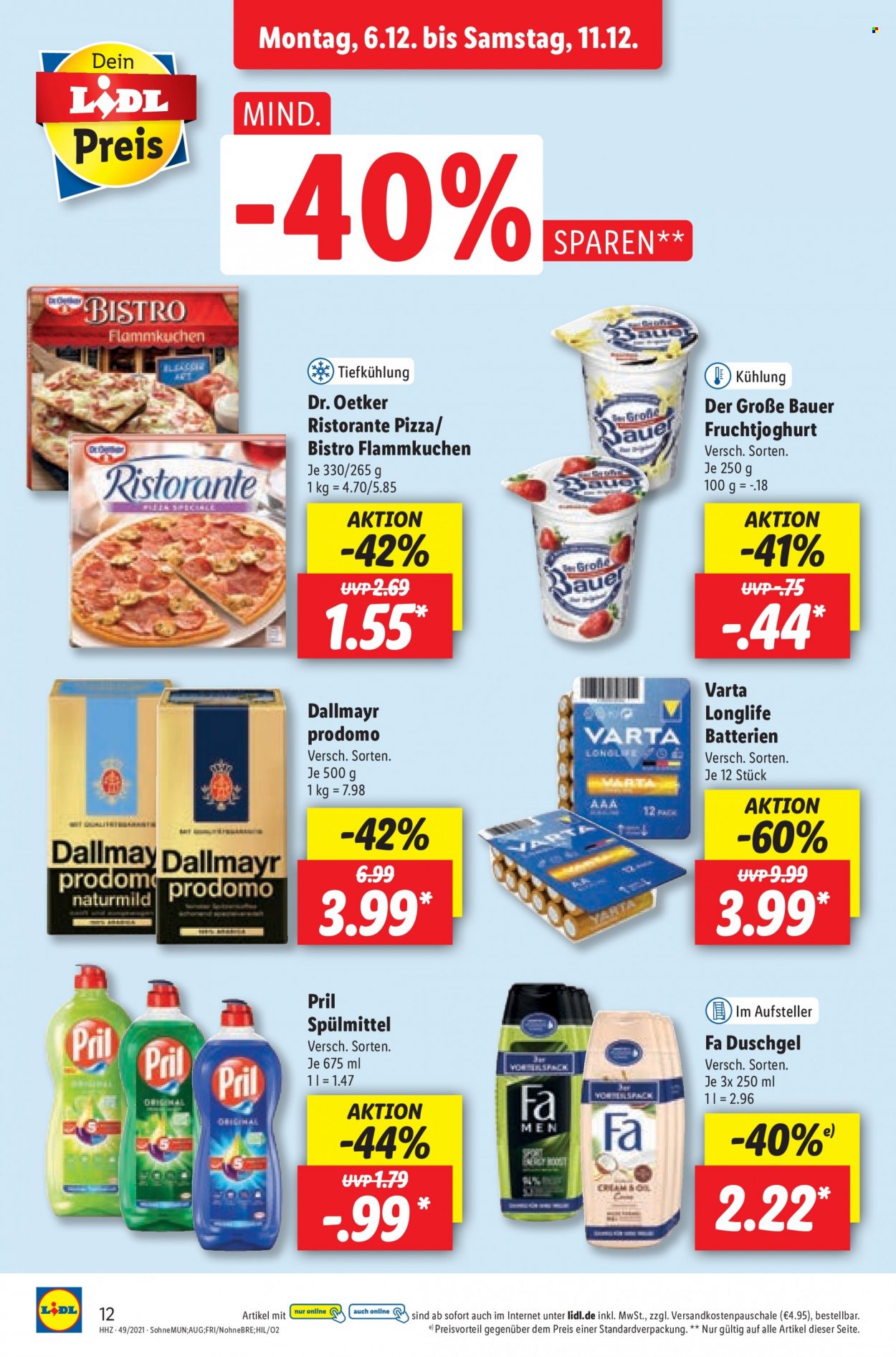 Lidl Prospekte  - 6.12.2021 - 11.12.2021. Seite 12