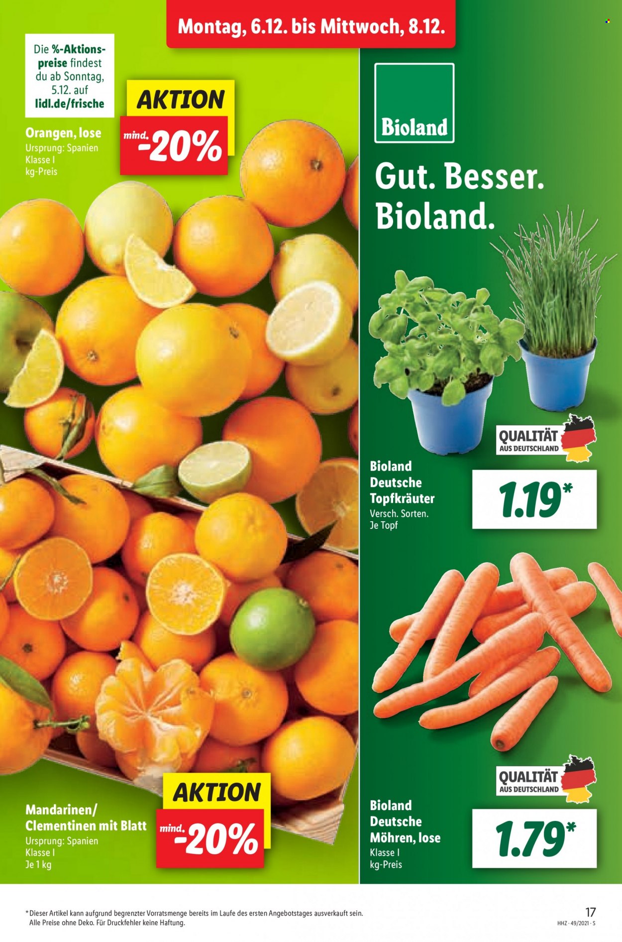 Lidl Prospekte  - 6.12.2021 - 11.12.2021. Seite 17