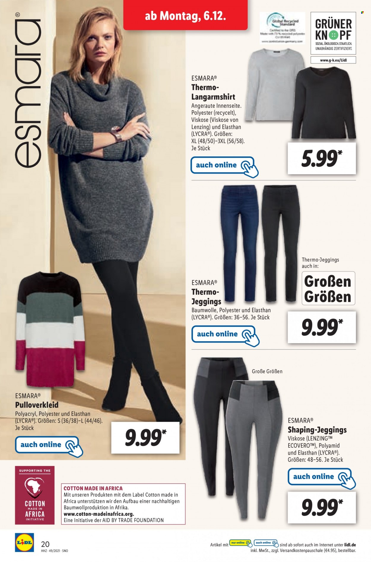 Lidl Prospekte  - 6.12.2021 - 11.12.2021. Seite 20