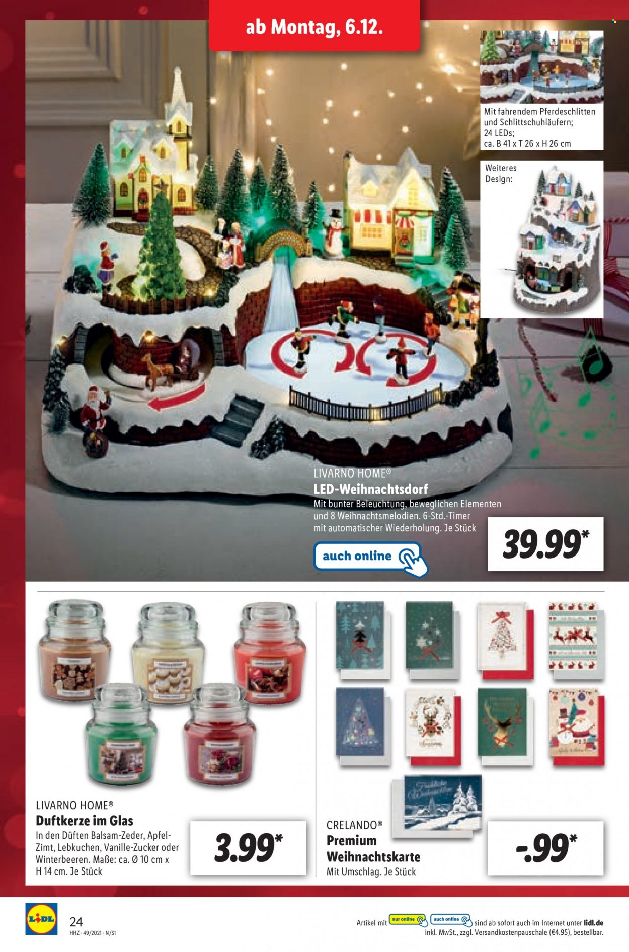 Lidl Prospekte  - 6.12.2021 - 11.12.2021. Seite 24