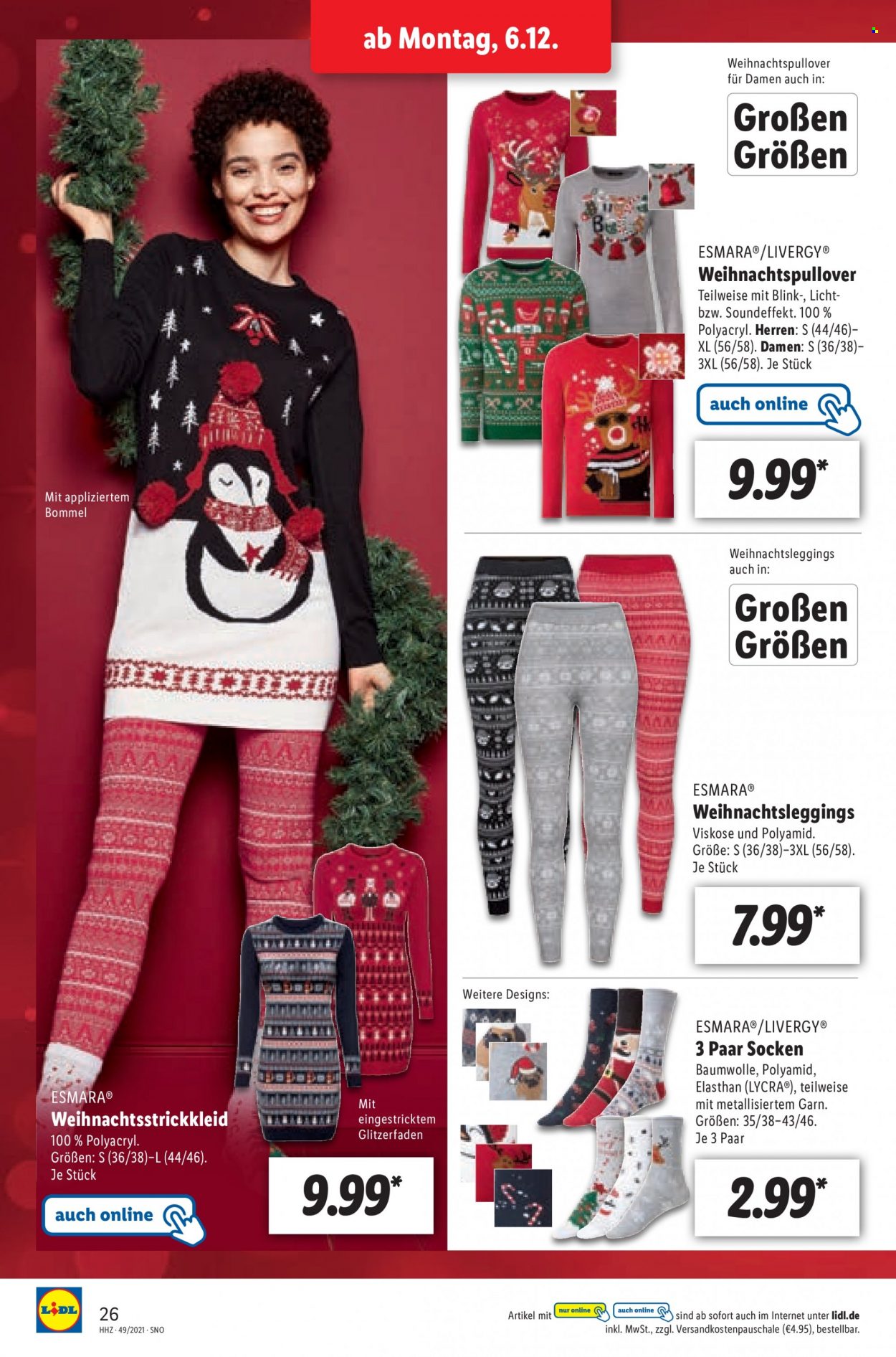 Lidl Prospekte  - 6.12.2021 - 11.12.2021. Seite 26