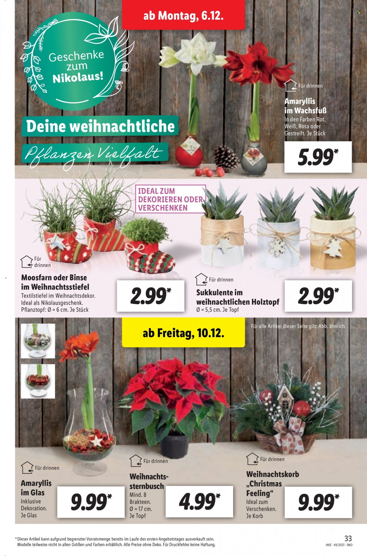 Lidl Prospekte  - 6.12.2021 - 11.12.2021. Seite 33