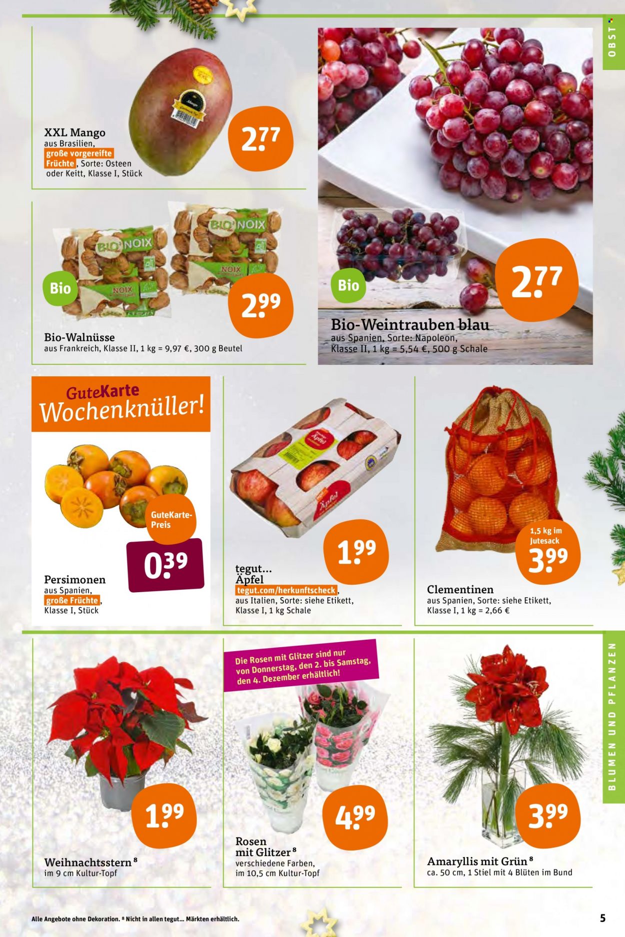 tegut... Prospekte  - 29.11.2021 - 4.12.2021. Seite 5