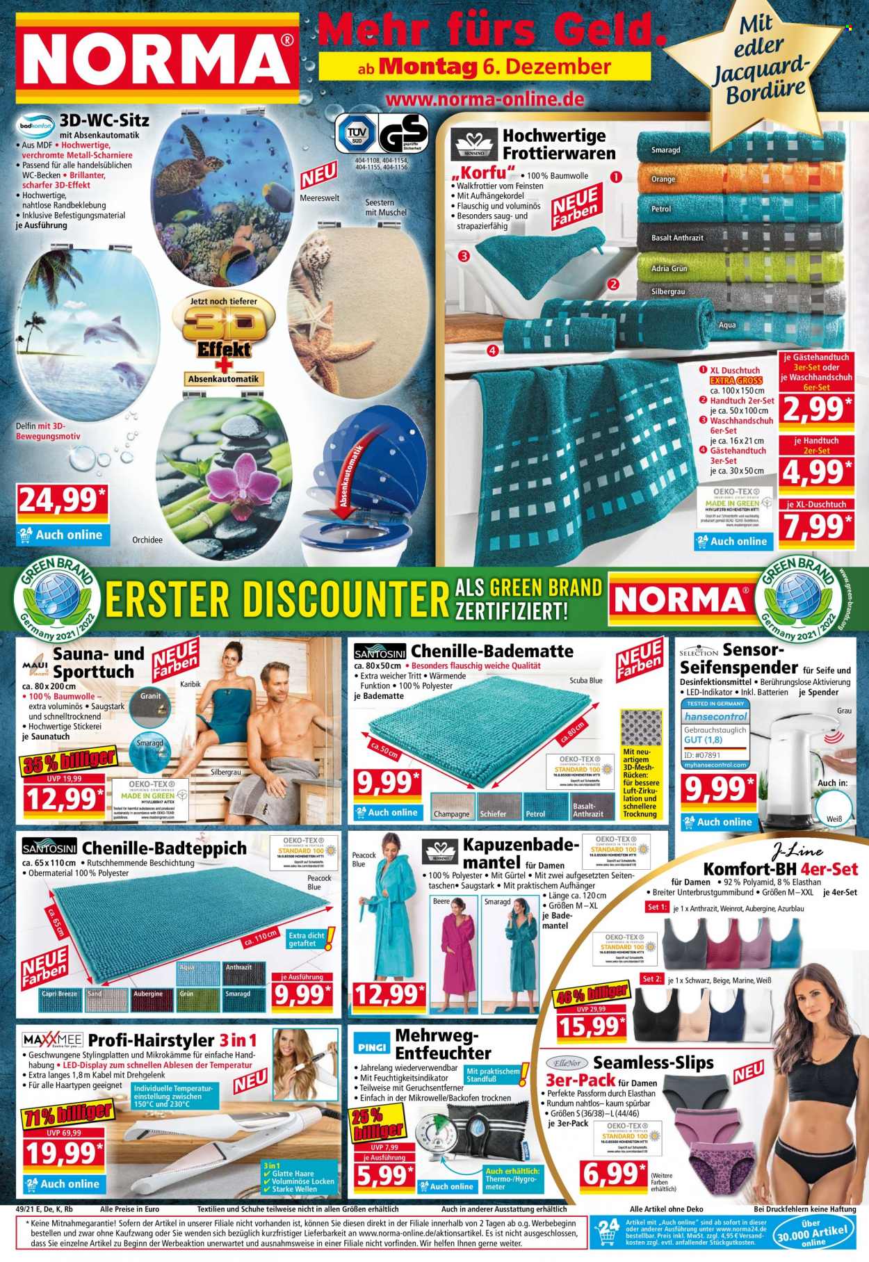 Norma Prospekte  - 6.12.2021 - 12.12.2021. Seite 1