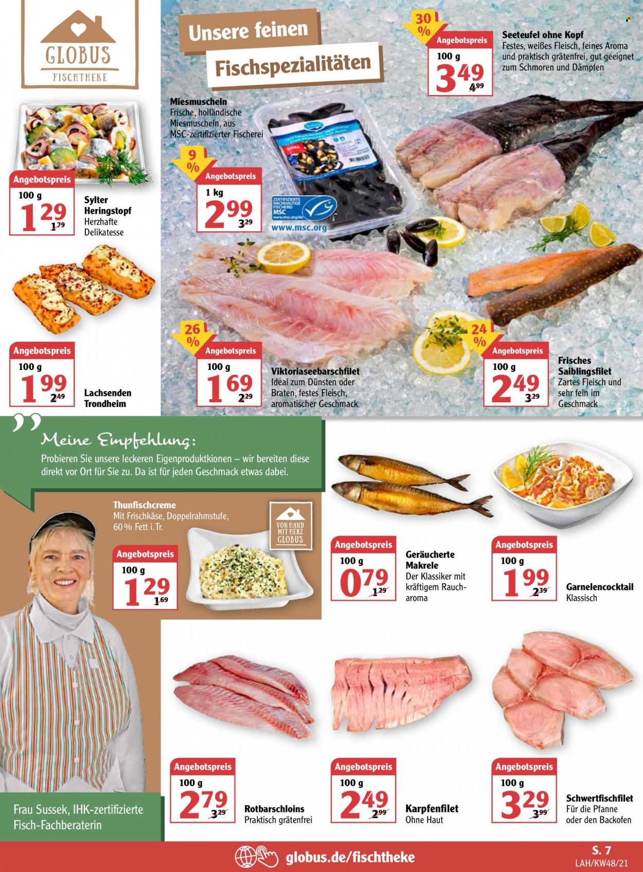 Globus Prospekte  - 29.11.2021 - 4.12.2021. Seite 9