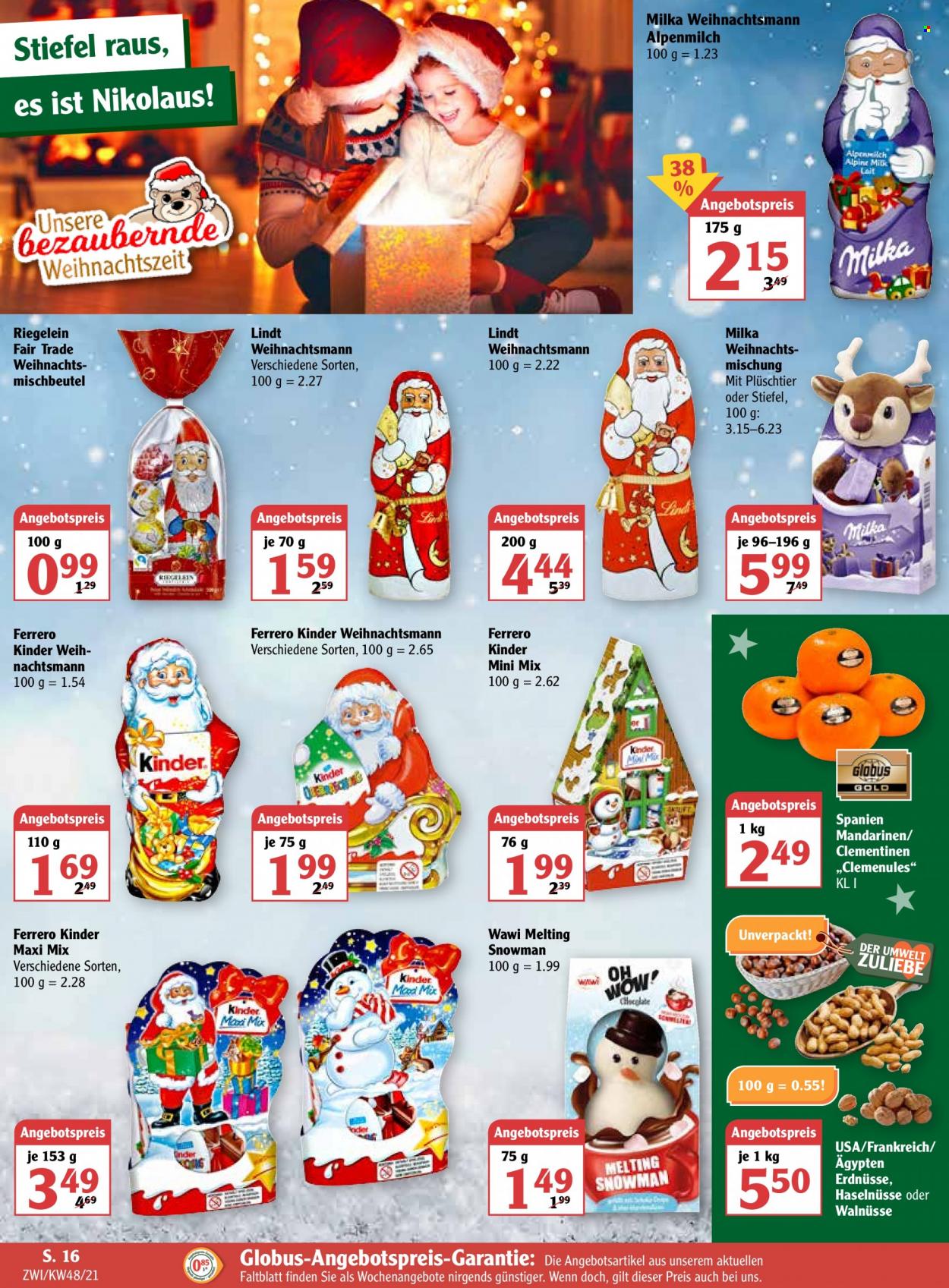 Globus Prospekte  - 29.11.2021 - 4.12.2021. Seite 16