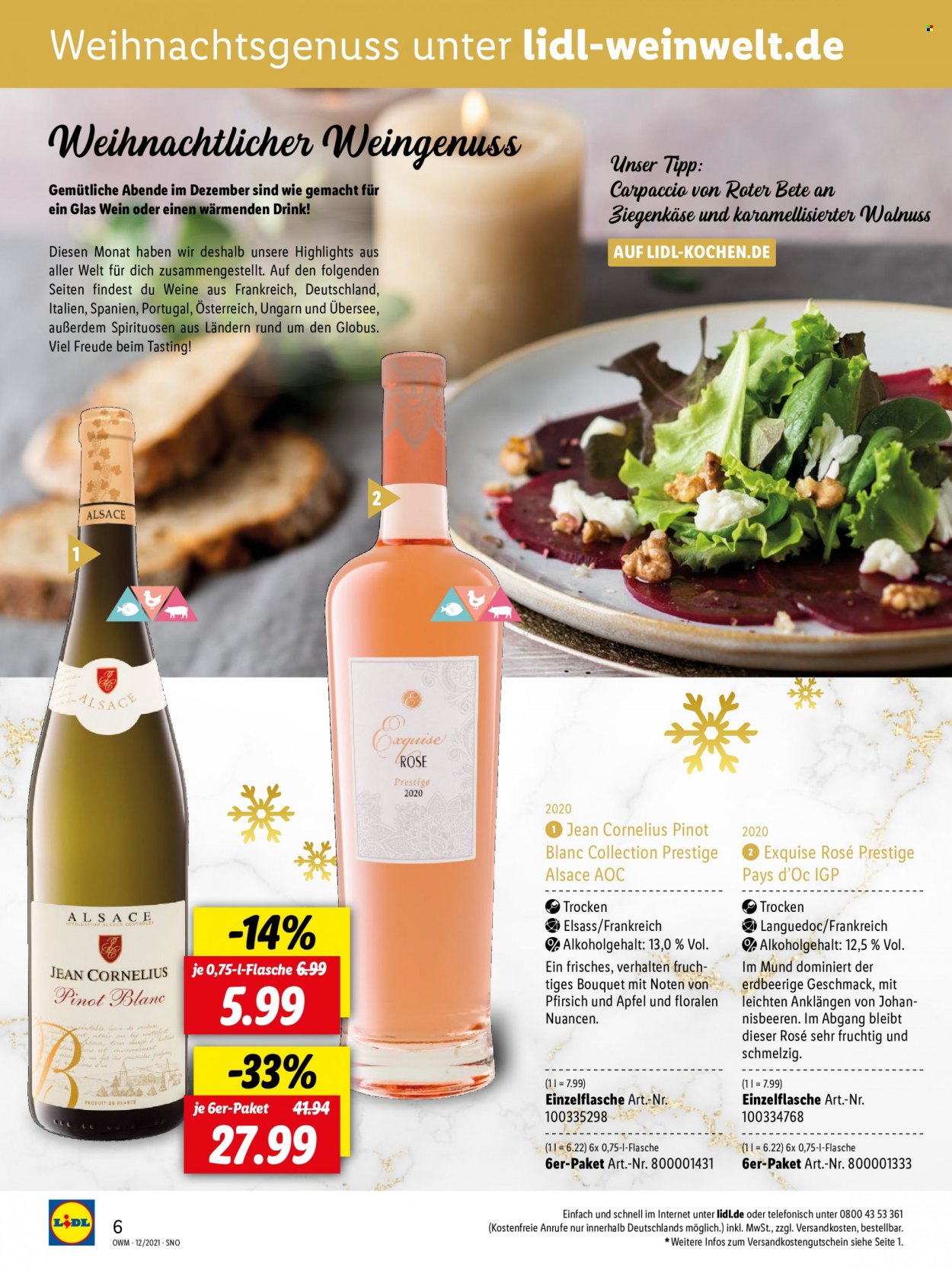 Lidl Prospekte  - 29.11.2021 - 31.12.2021. Seite 6