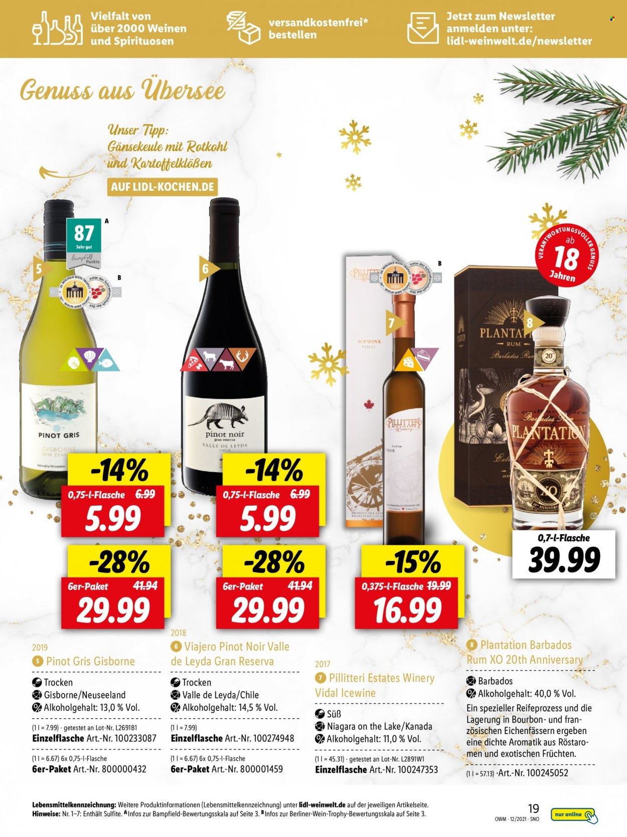 Lidl Prospekte  - 29.11.2021 - 31.12.2021. Seite 19