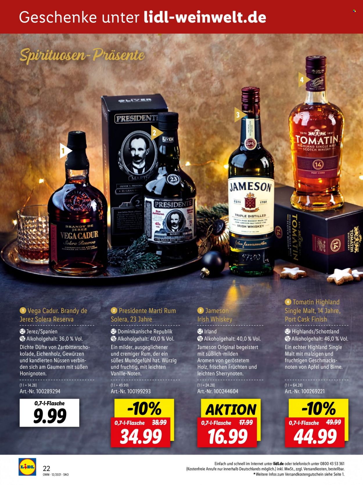 Lidl Prospekte  - 29.11.2021 - 31.12.2021. Seite 22