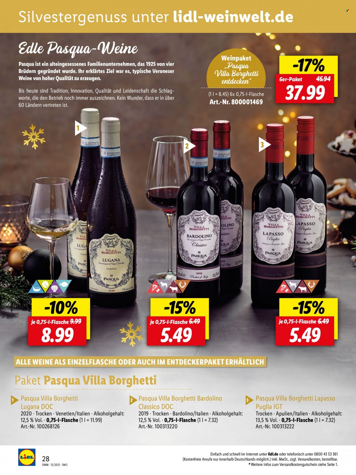 Lidl Prospekte  - 29.11.2021 - 31.12.2021. Seite 28