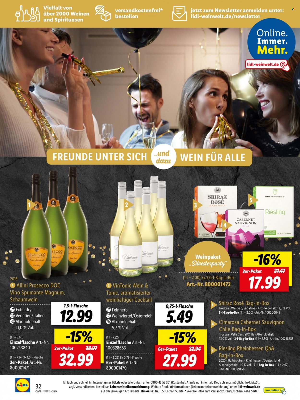 Lidl Prospekte  - 29.11.2021 - 31.12.2021. Seite 32