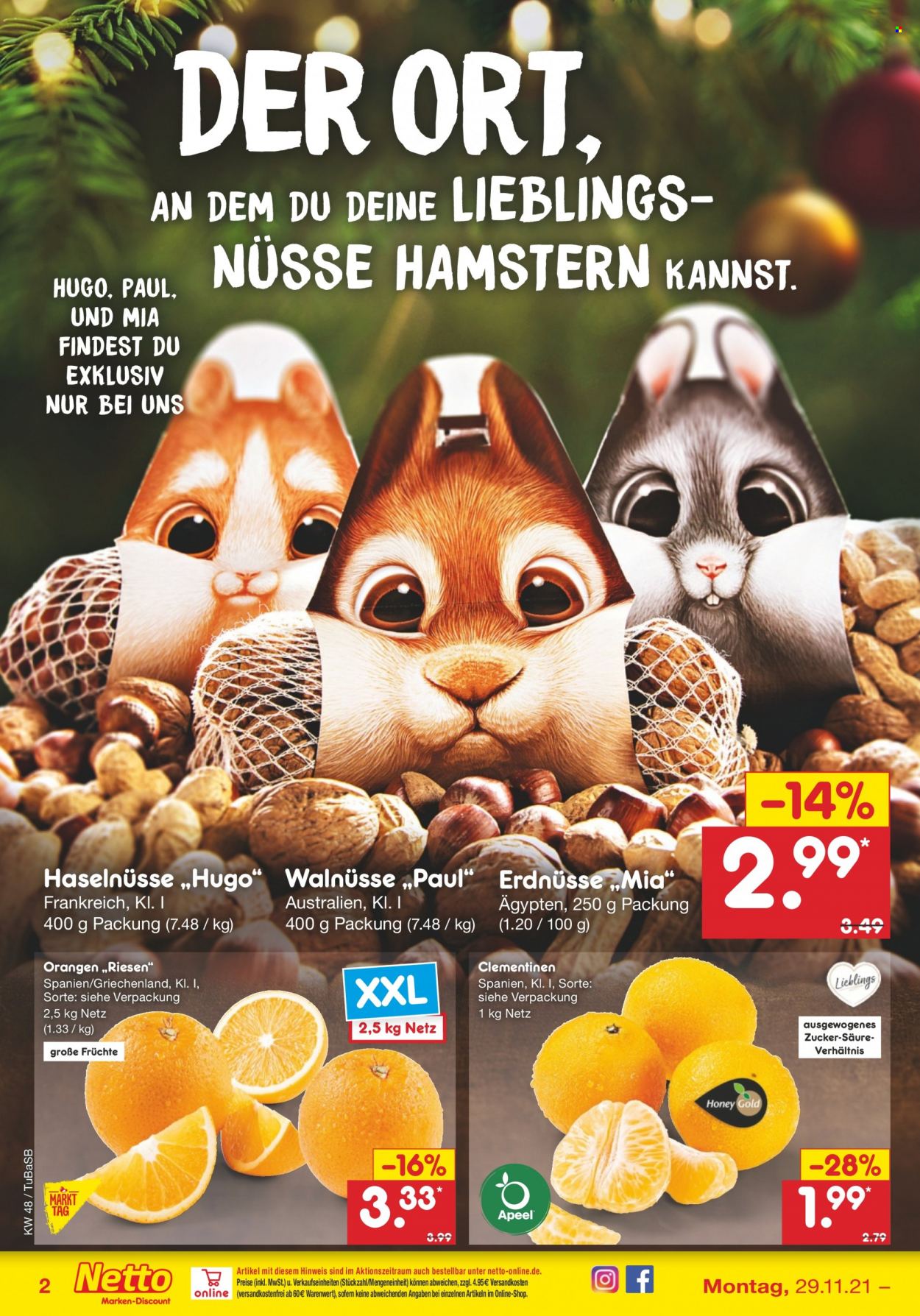 Netto Marken-Discount Prospekte  - 29.11.2021 - 4.12.2021. Seite 4