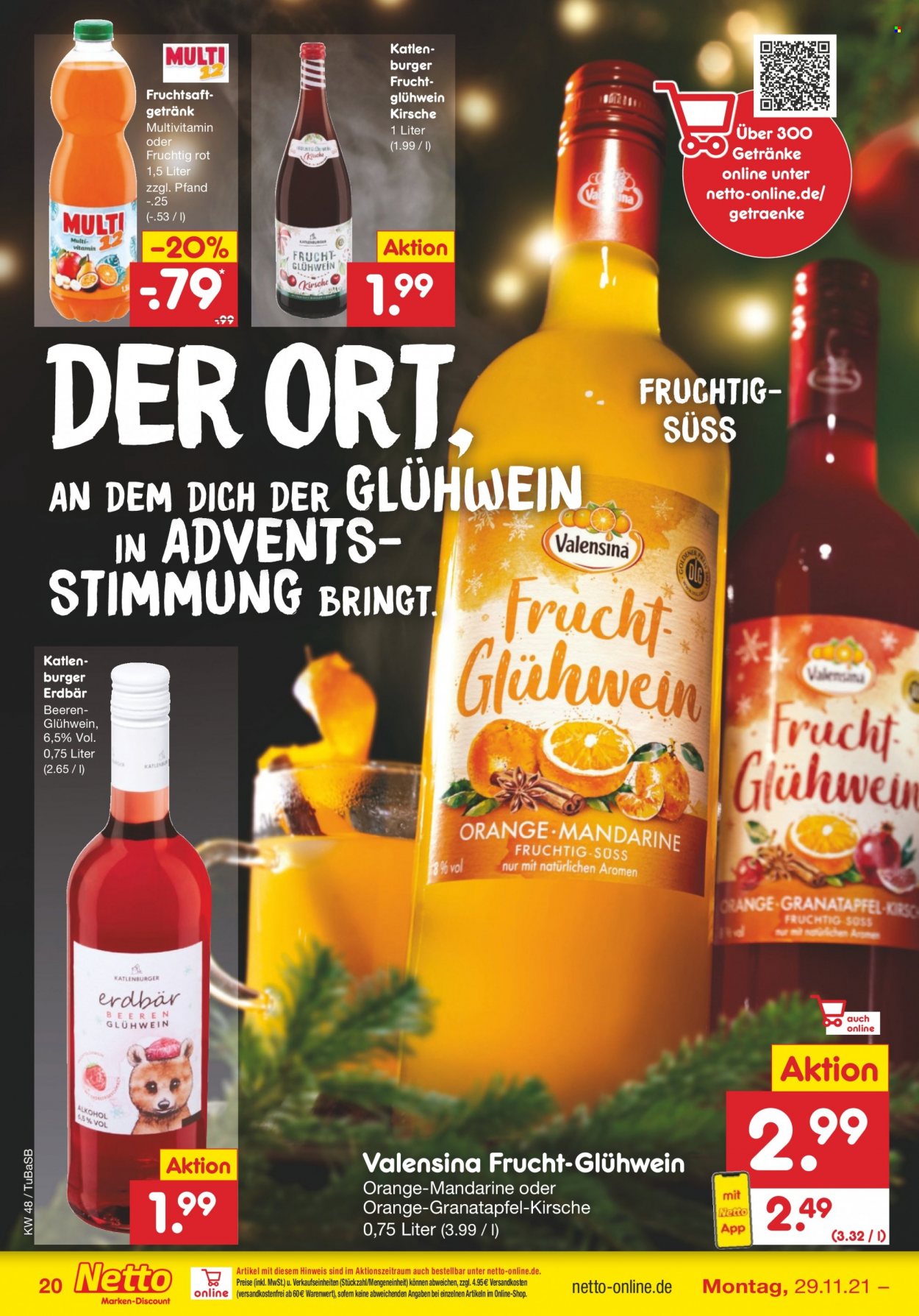 Netto Marken-Discount Prospekte  - 29.11.2021 - 4.12.2021. Seite 22
