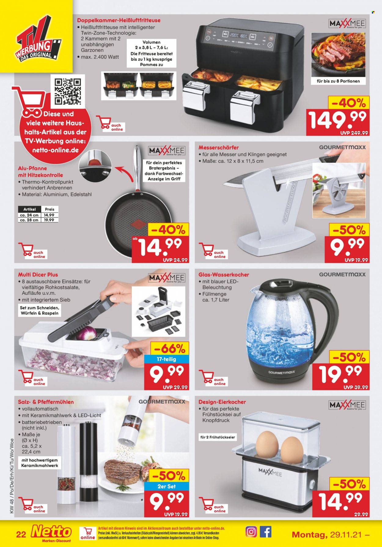 Netto Marken-Discount Prospekte  - 29.11.2021 - 4.12.2021. Seite 24