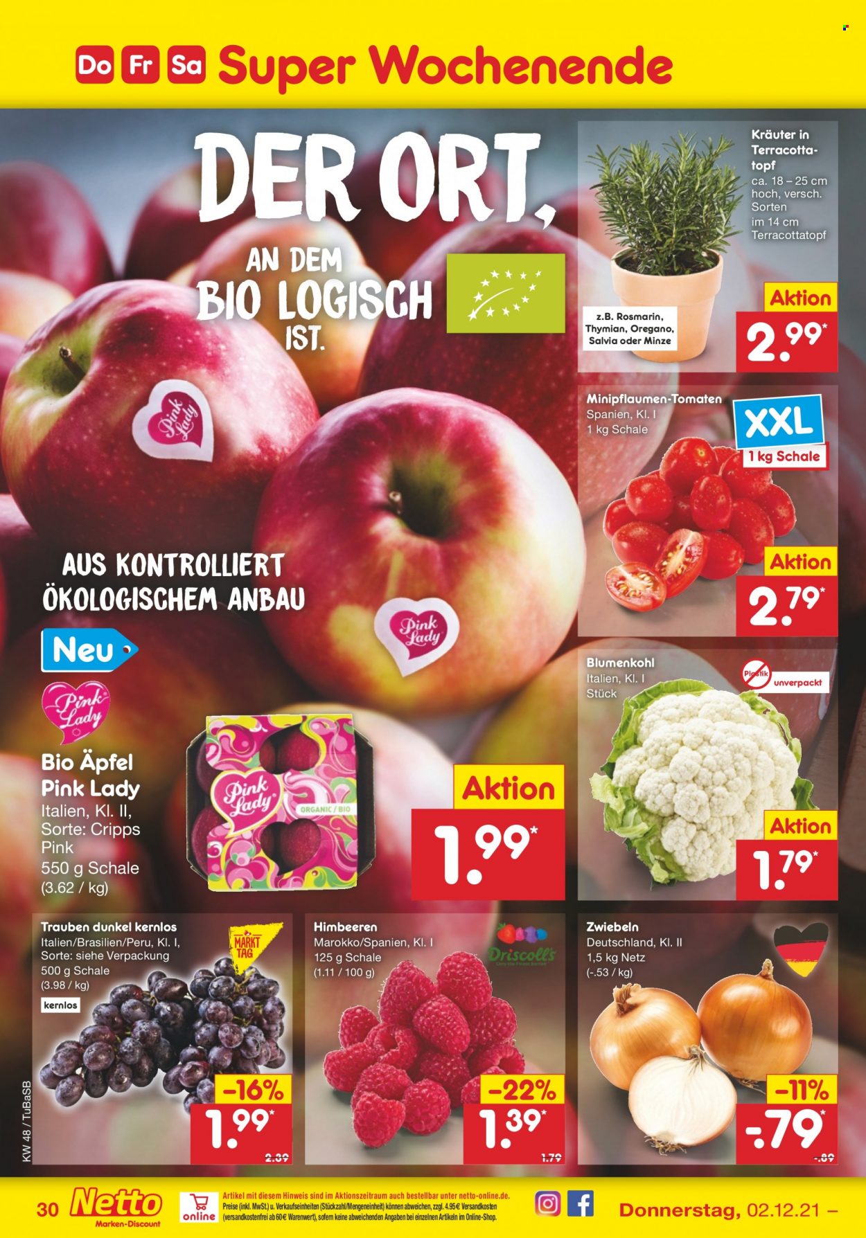 Netto Marken-Discount Prospekte  - 29.11.2021 - 4.12.2021. Seite 32