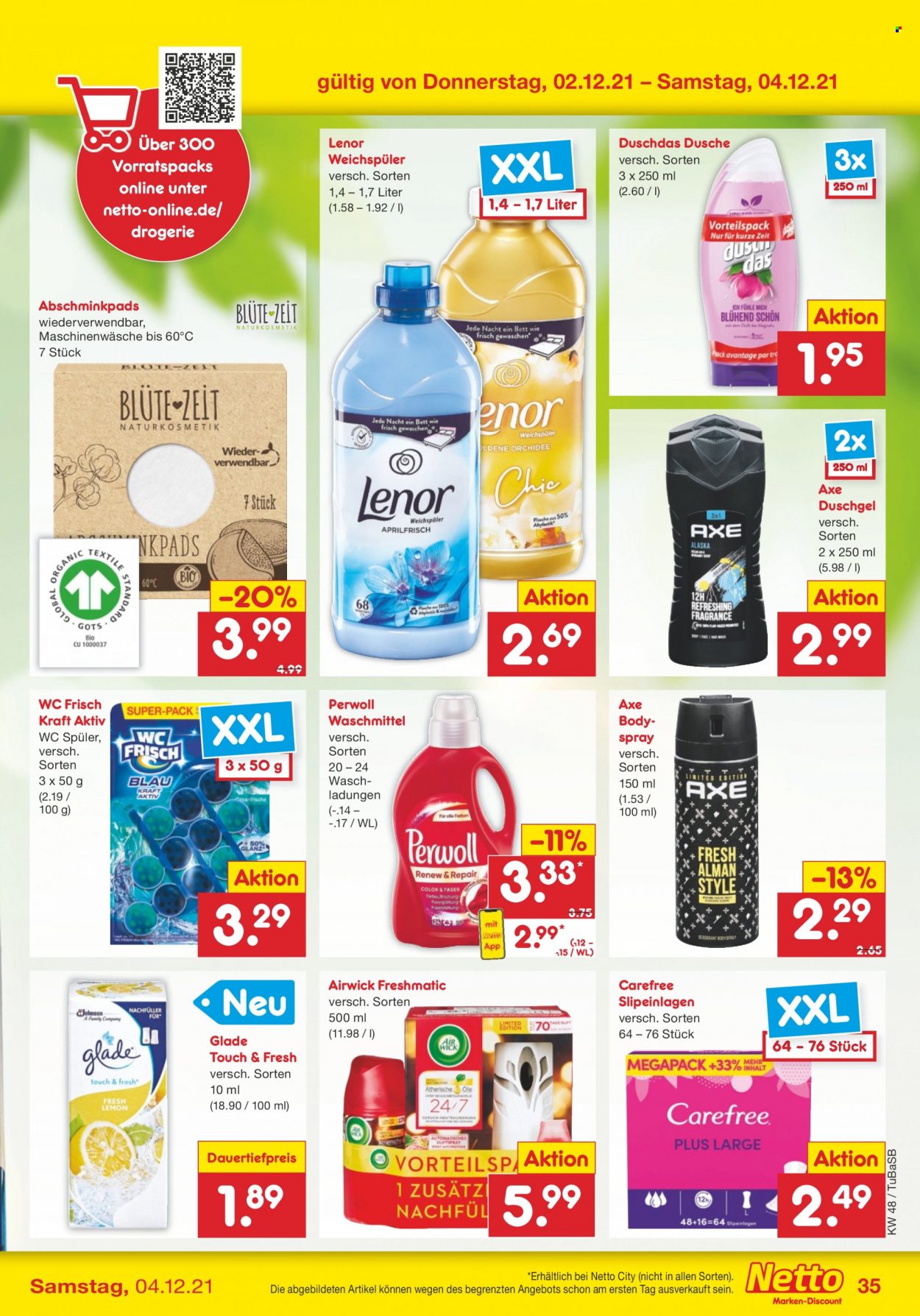 Netto Marken-Discount Prospekte  - 29.11.2021 - 4.12.2021. Seite 37