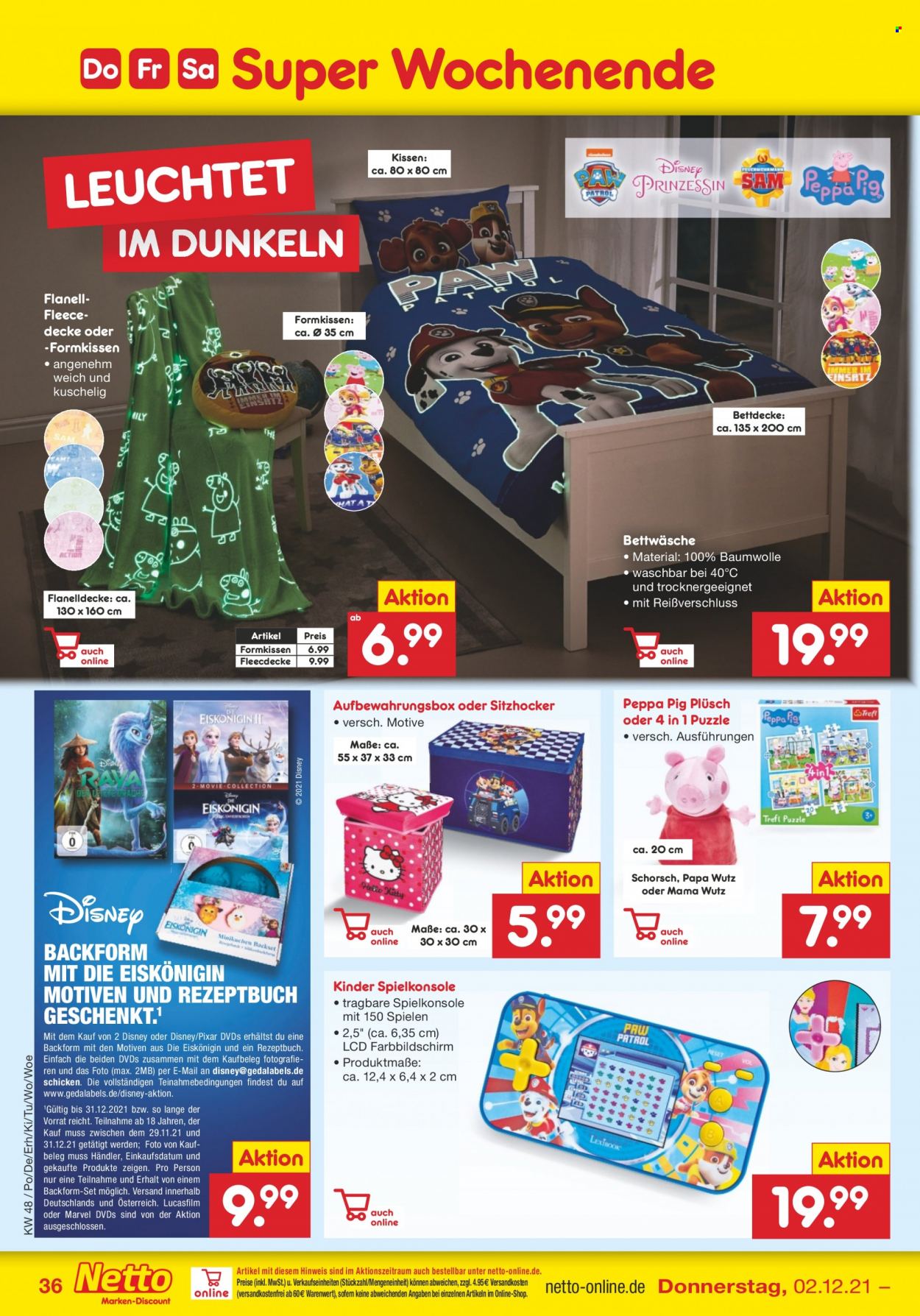 Netto Marken-Discount Prospekte  - 29.11.2021 - 4.12.2021. Seite 38