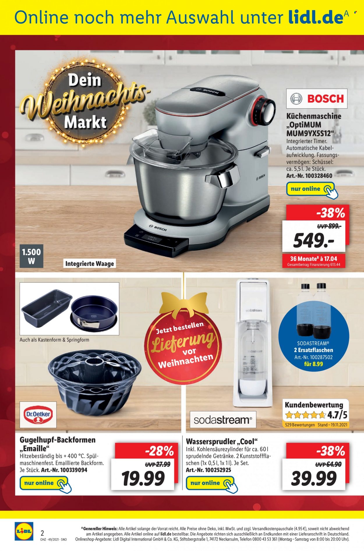 Lidl Prospekte  - 6.12.2021 - 12.12.2021. Seite 2