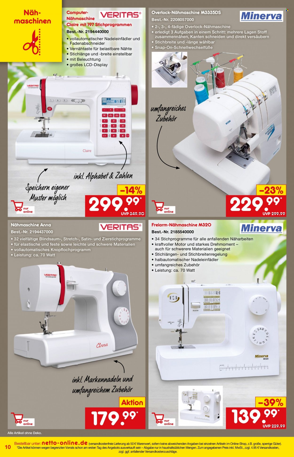 Netto Marken-Discount Prospekte  - 1.12.2021 - 31.12.2021. Seite 10