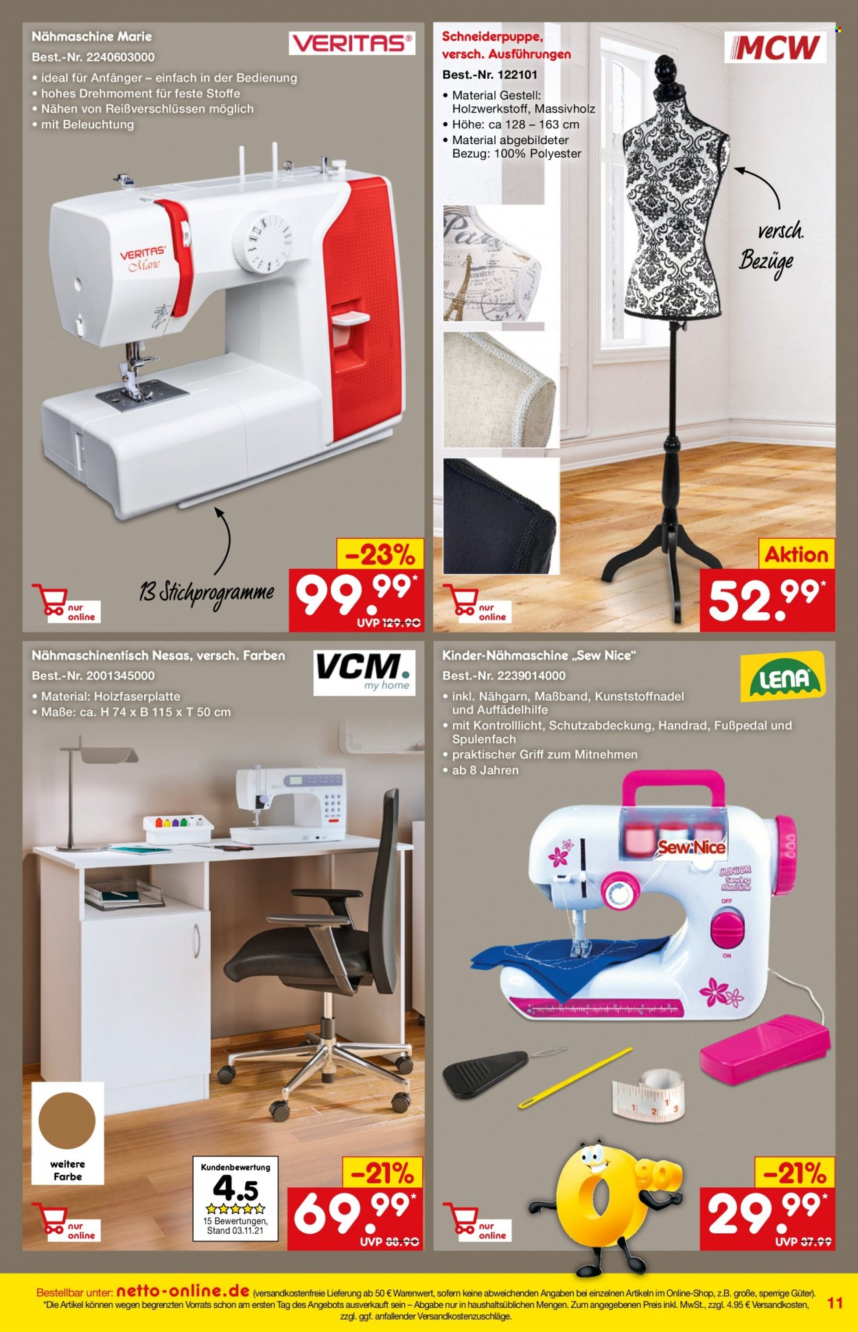 Netto Marken-Discount Prospekte  - 1.12.2021 - 31.12.2021. Seite 11