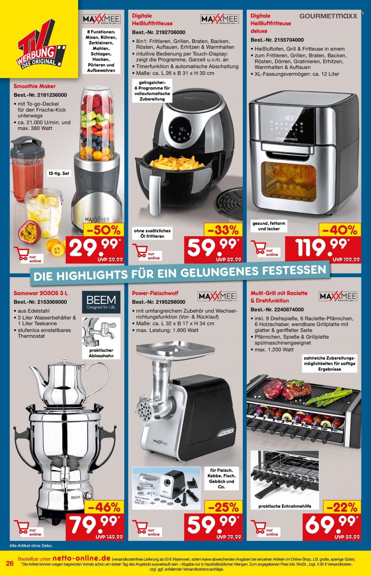 Netto Marken-Discount Prospekte  - 1.12.2021 - 31.12.2021. Seite 26