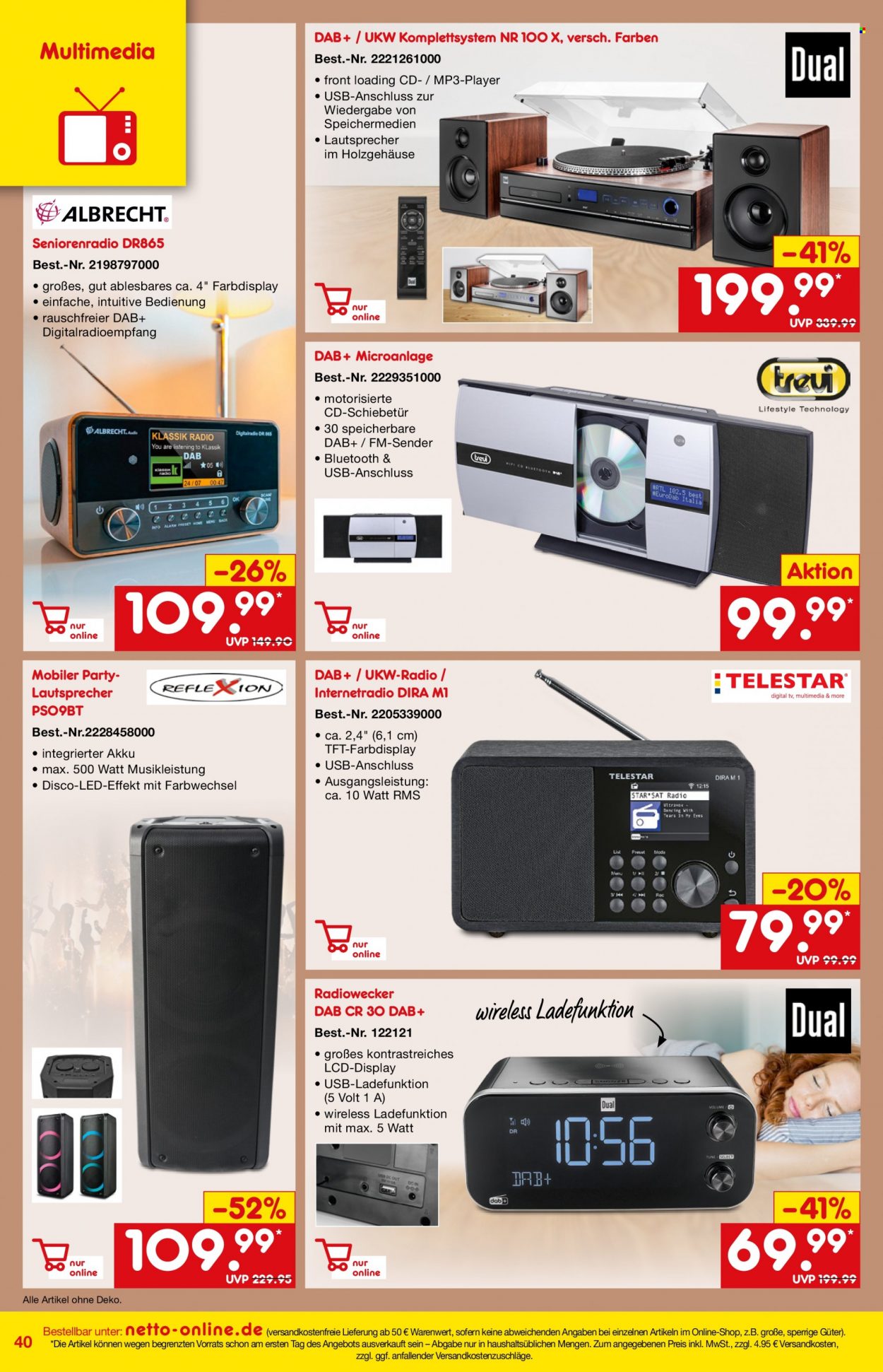 Netto Marken-Discount Prospekte  - 1.12.2021 - 31.12.2021. Seite 40
