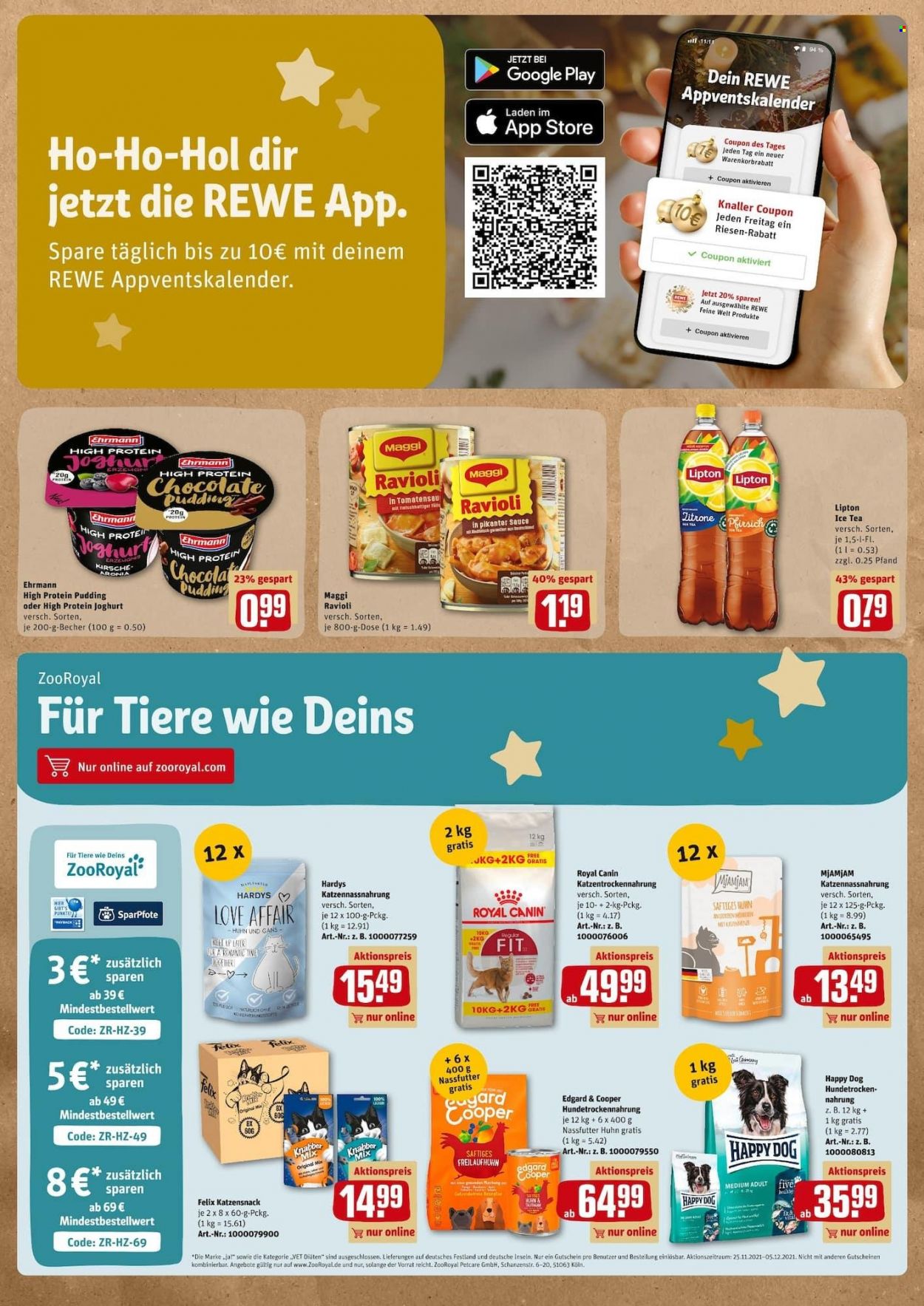 REWE Prospekte  - 29.11.2021 - 4.12.2021. Seite 16