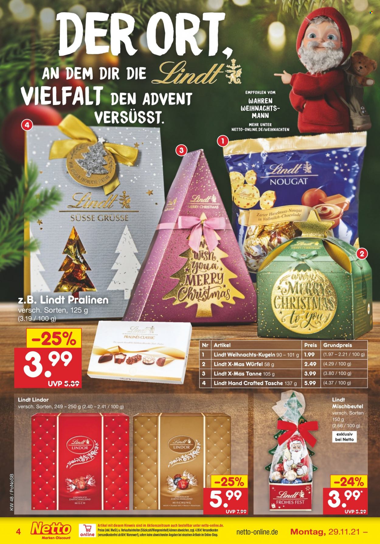 Netto Marken-Discount Prospekte  - 29.11.2021 - 4.12.2021. Seite 6