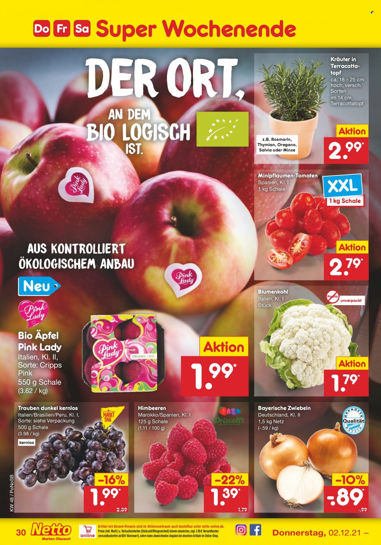 Netto Marken-Discount Prospekte  - 29.11.2021 - 4.12.2021. Seite 32