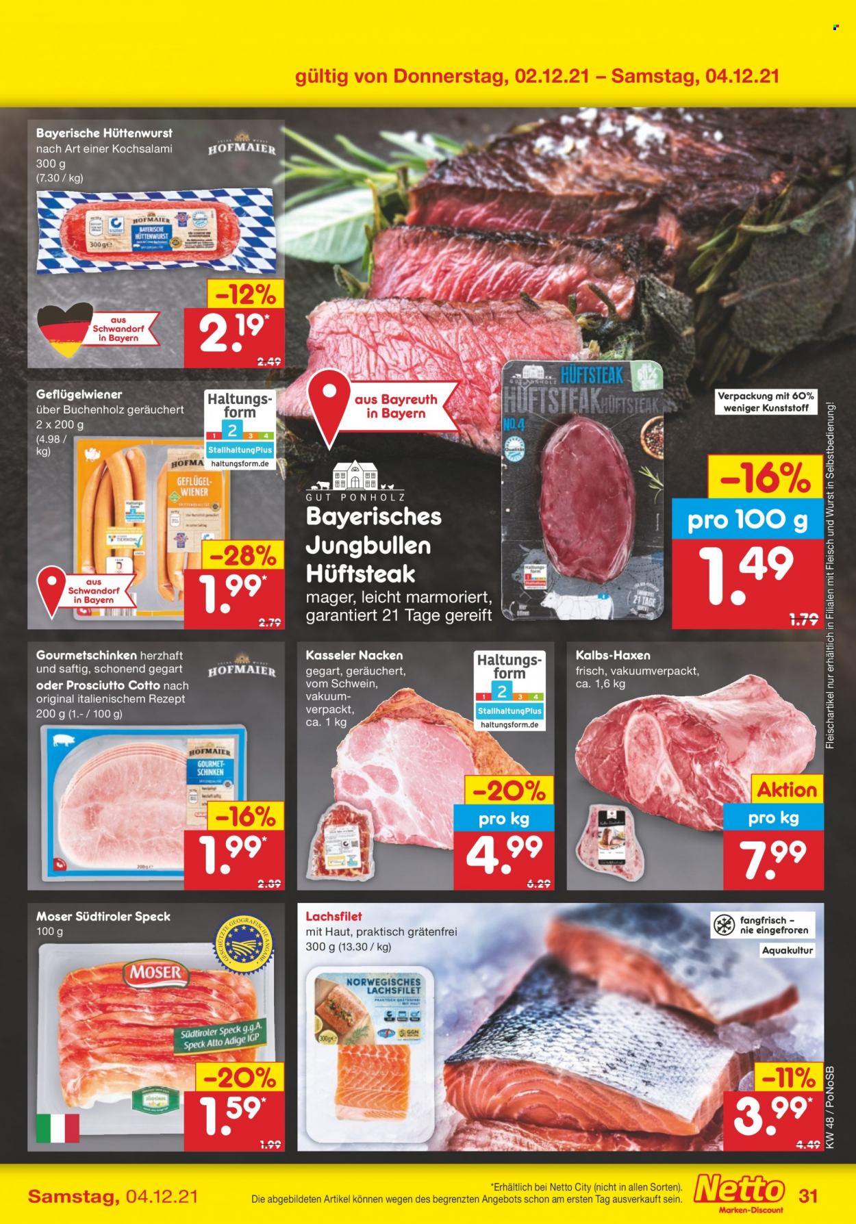 Netto Marken-Discount Prospekte  - 29.11.2021 - 4.12.2021. Seite 33
