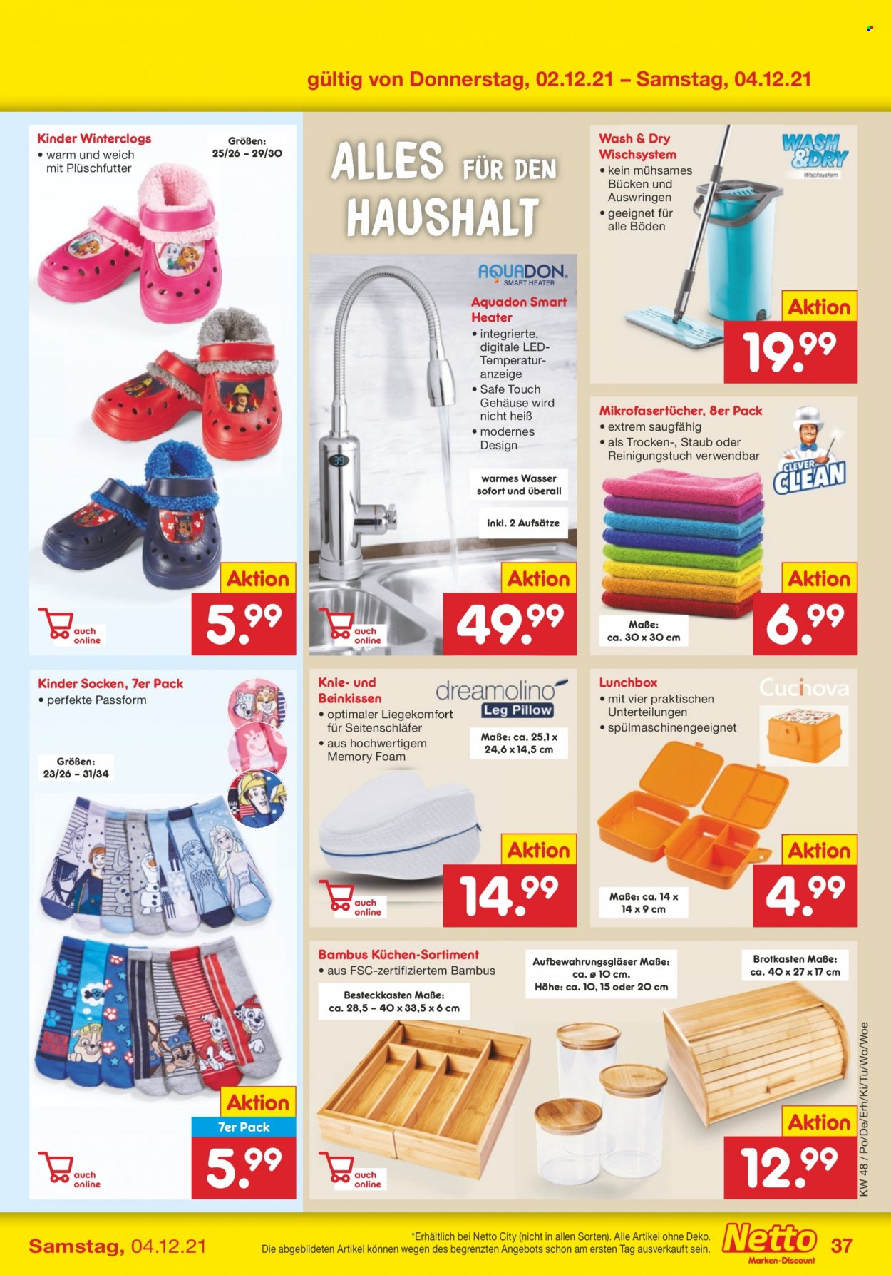 Netto Marken-Discount Prospekte  - 29.11.2021 - 4.12.2021. Seite 39