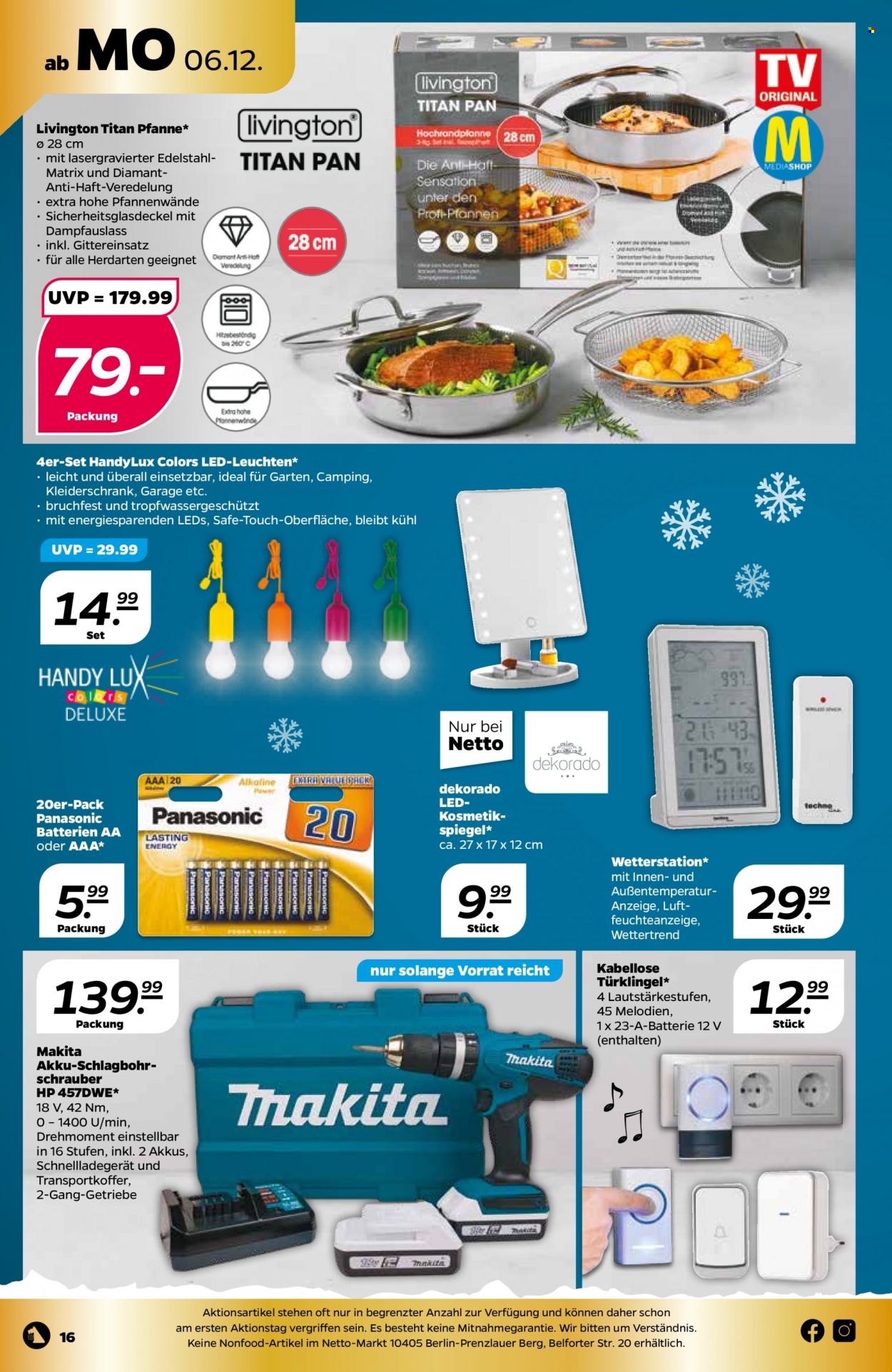Netto Prospekte  - 6.12.2021 - 11.12.2021. Seite 16