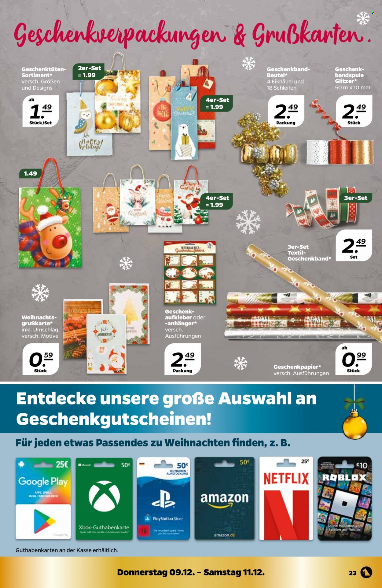 Netto Prospekte  - 6.12.2021 - 11.12.2021. Seite 23