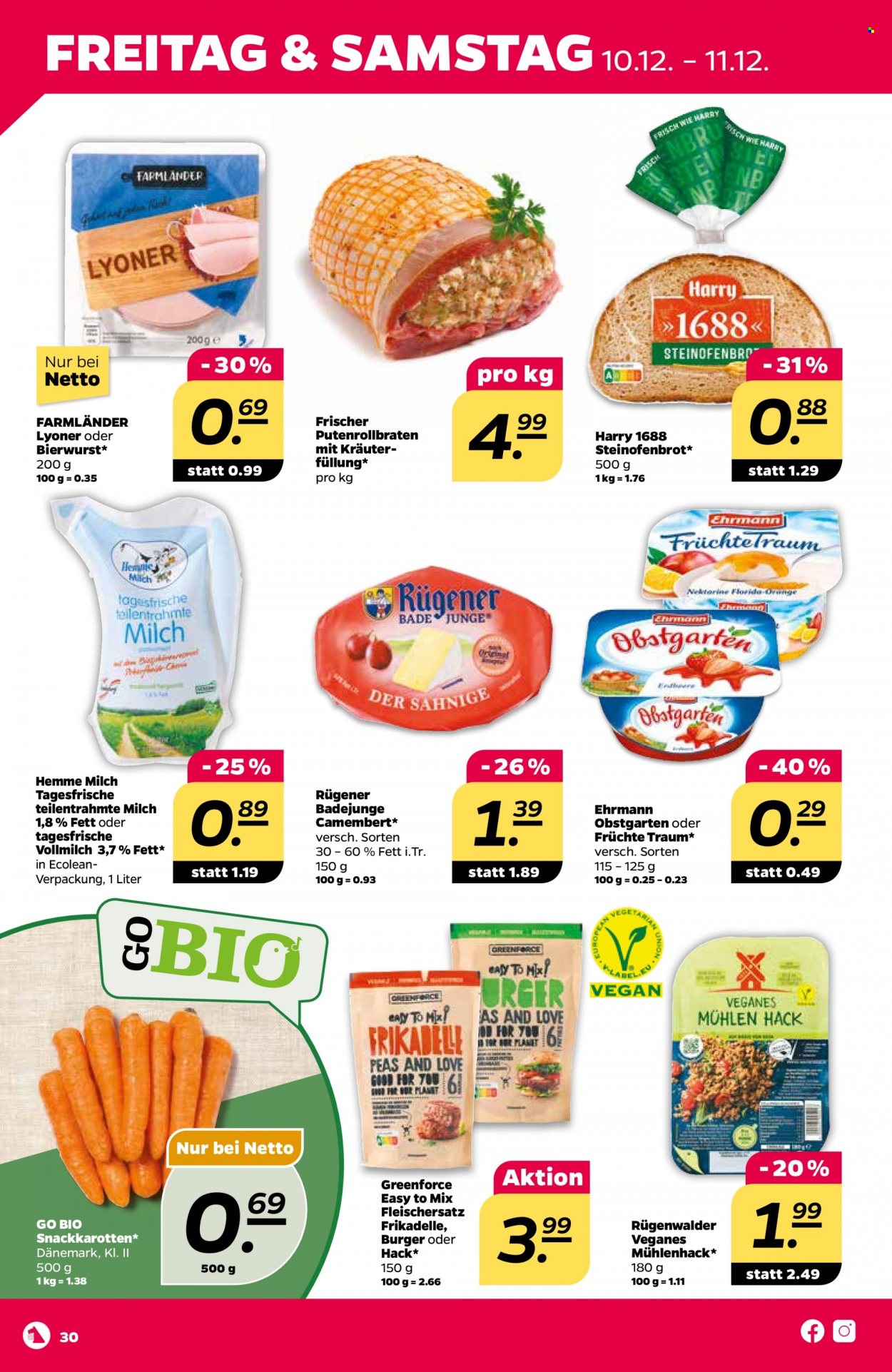 Netto Prospekte  - 6.12.2021 - 11.12.2021. Seite 30