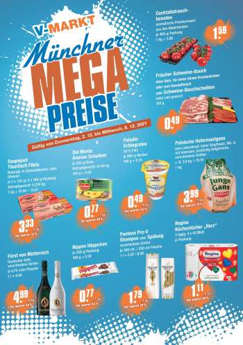 Prospekte V-Markt - 2.12.2021 - 8.12.2021.