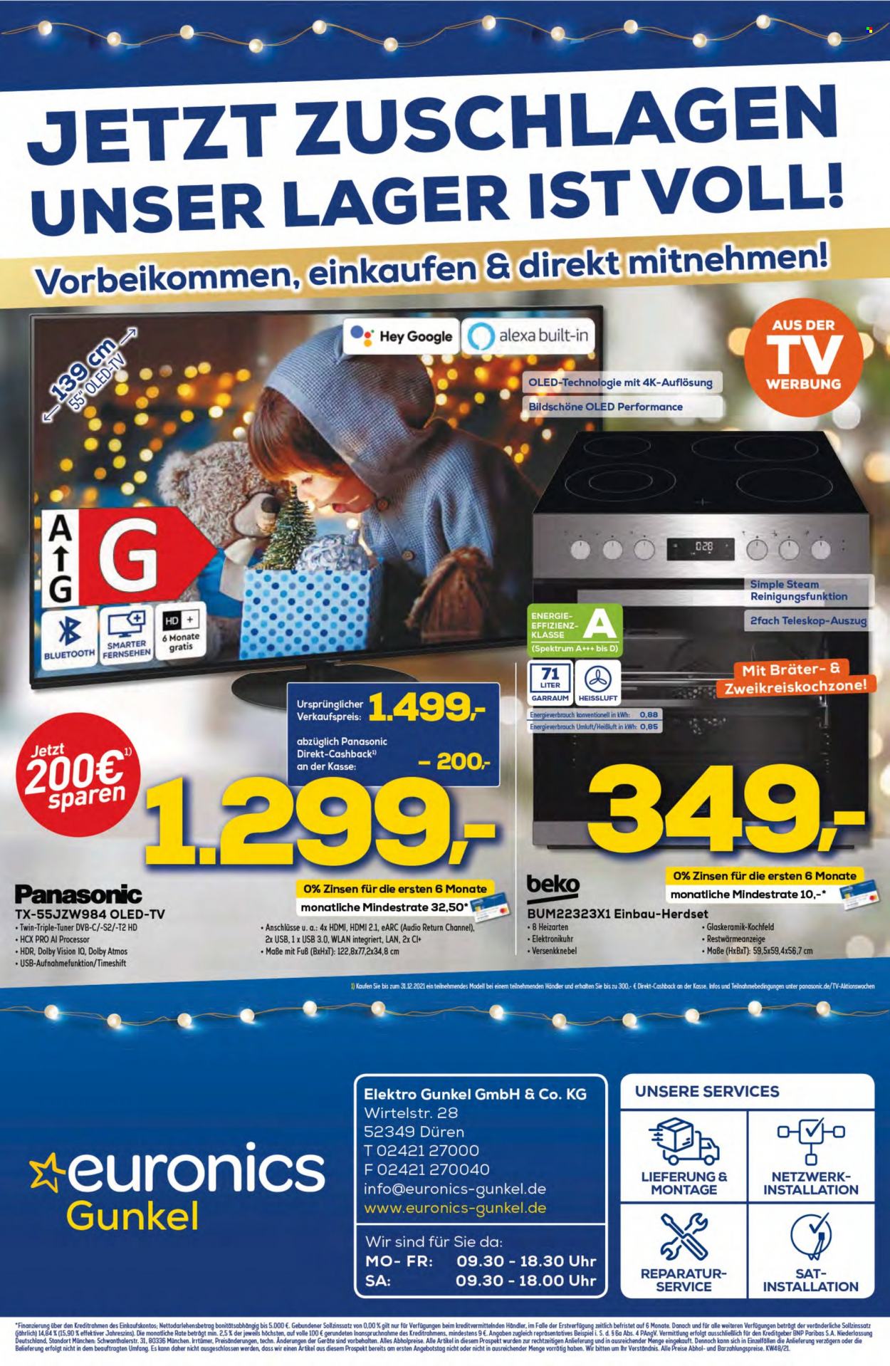 Euronics Prospekte  - 30.11.2021 - 5.12.2021. Seite 1