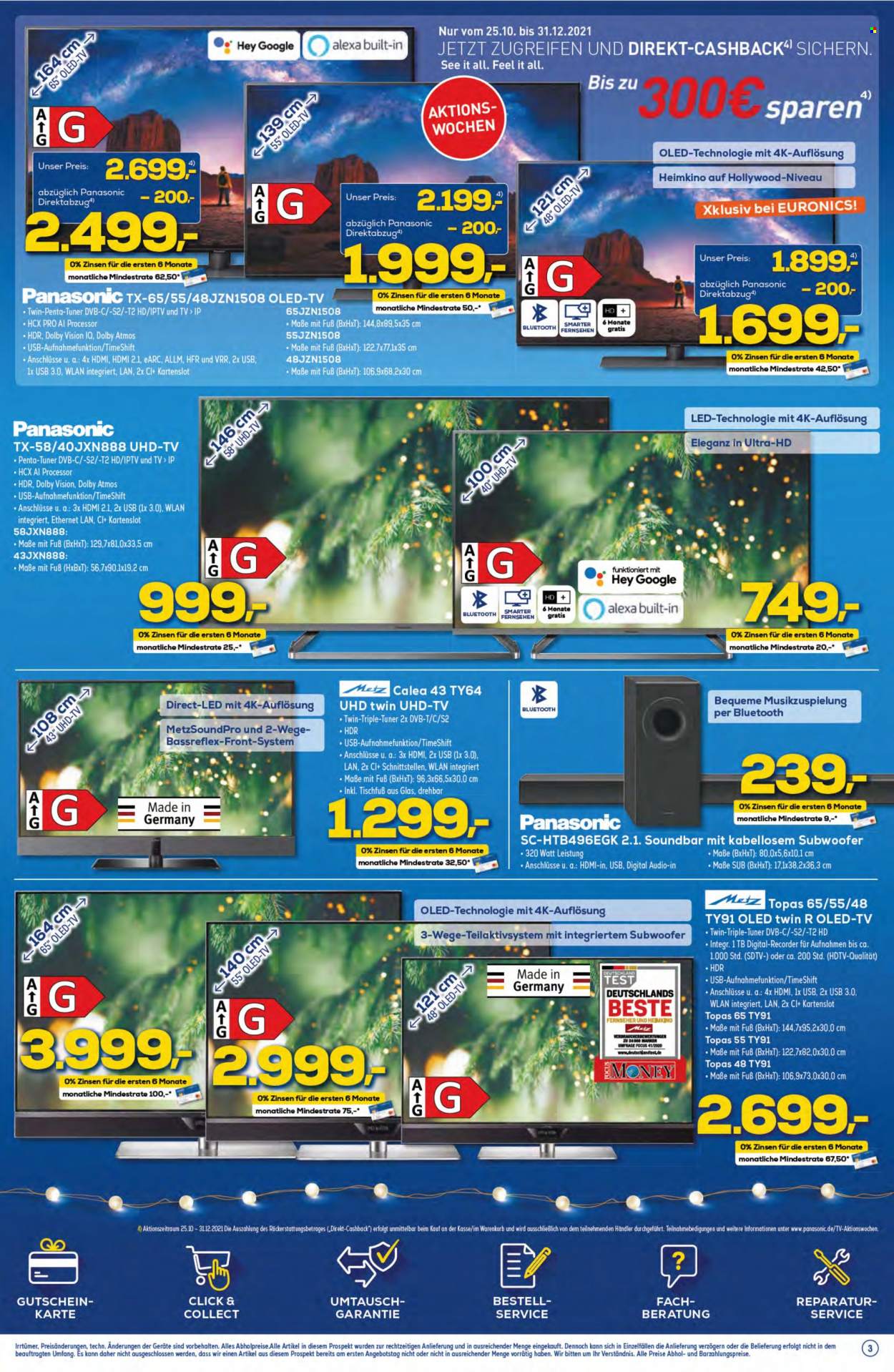 Euronics Prospekte  - 30.11.2021 - 5.12.2021. Seite 3