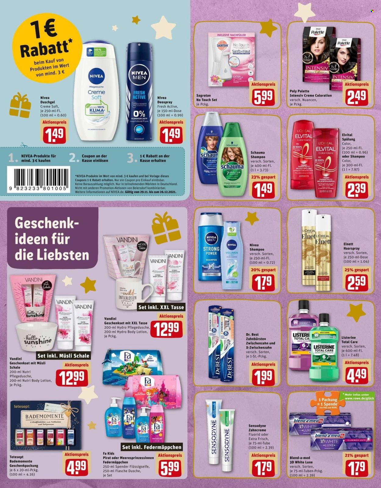 REWE Prospekte  - 29.11.2021 - 4.12.2021. Seite 21