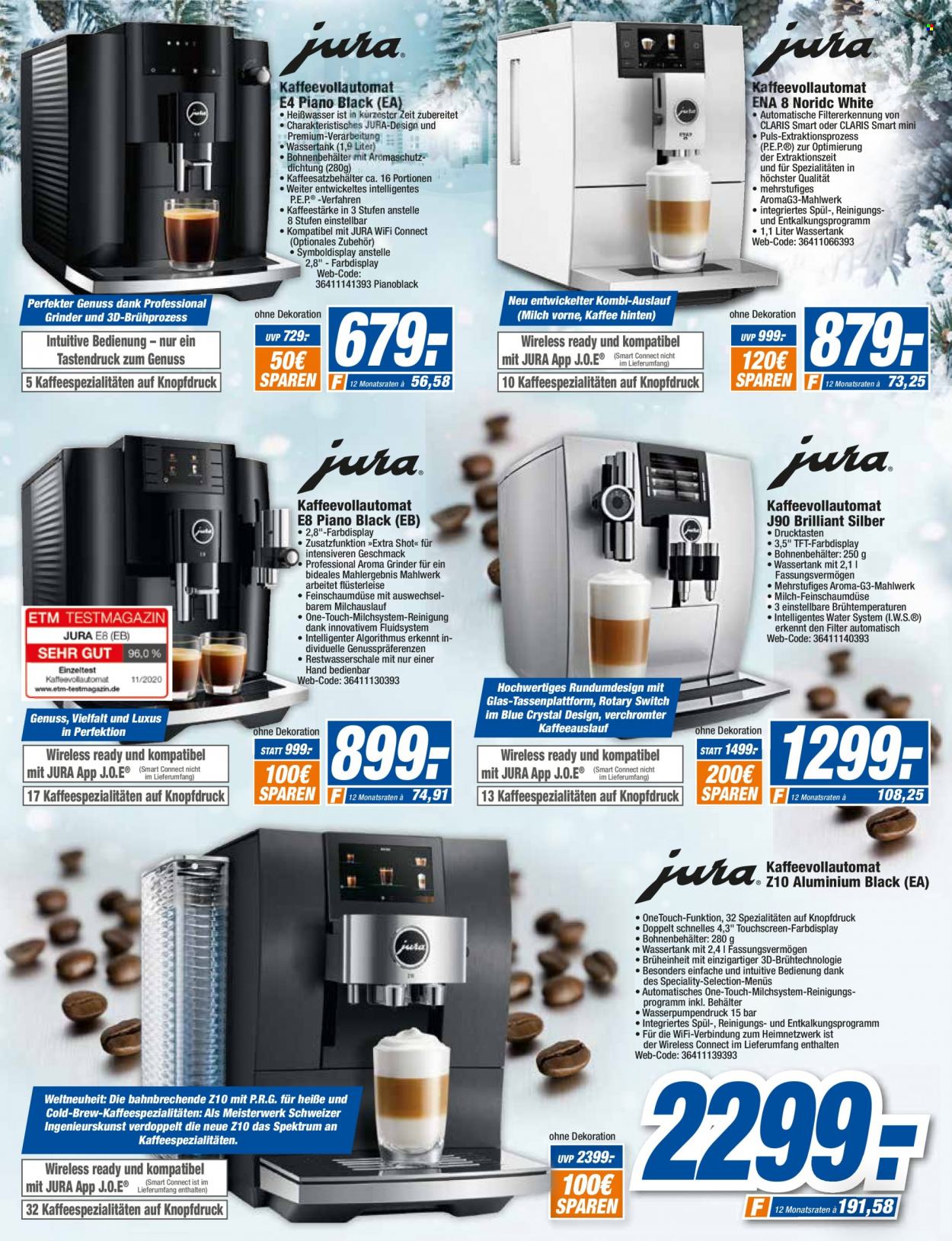 thumbnail - Prospekte Expert - 1.12.2021 - 15.01.2022 - Produkte in Aktion - Behälter, Kaffeeautomat. Seite 3.