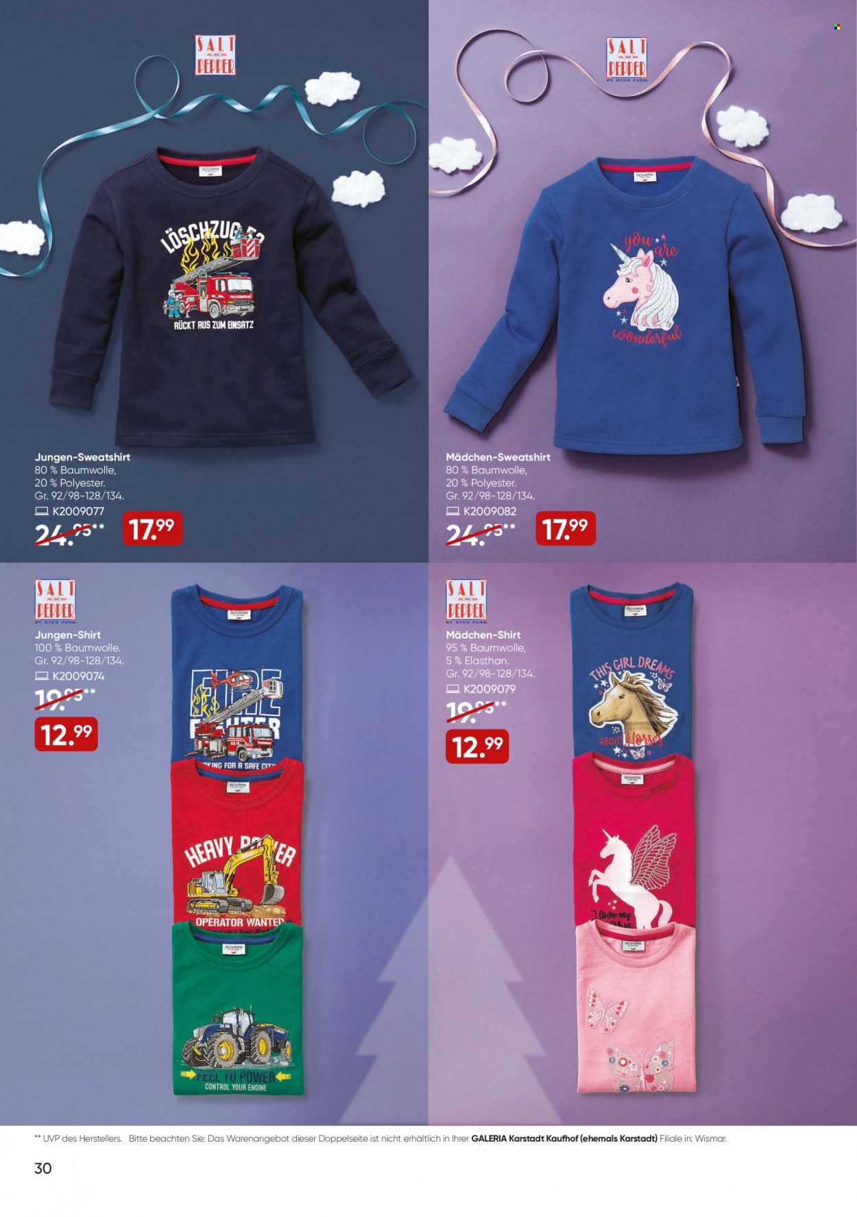 GALERIA Karstadt Kaufhof Prospekte  - 1.12.2021 - 7.12.2021. Seite 30