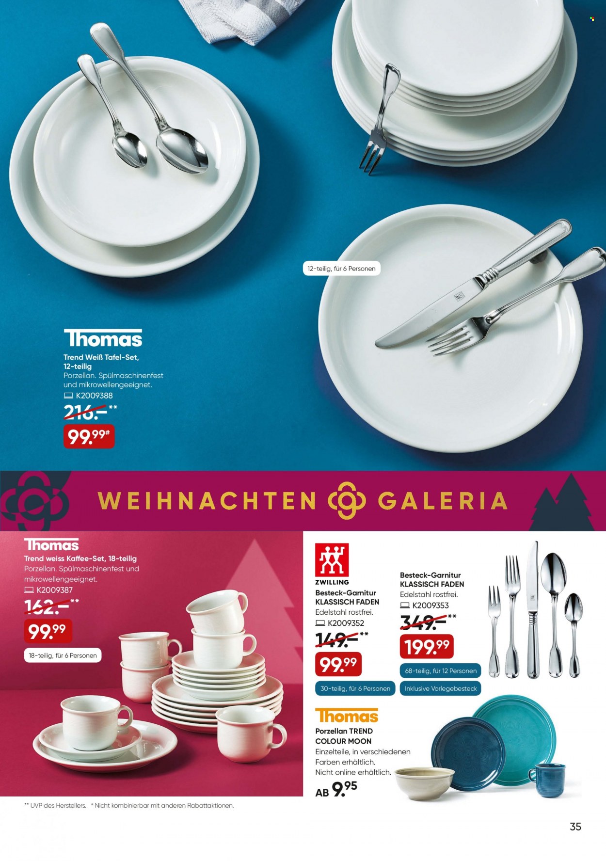 GALERIA Karstadt Kaufhof Prospekte  - 1.12.2021 - 7.12.2021. Seite 35