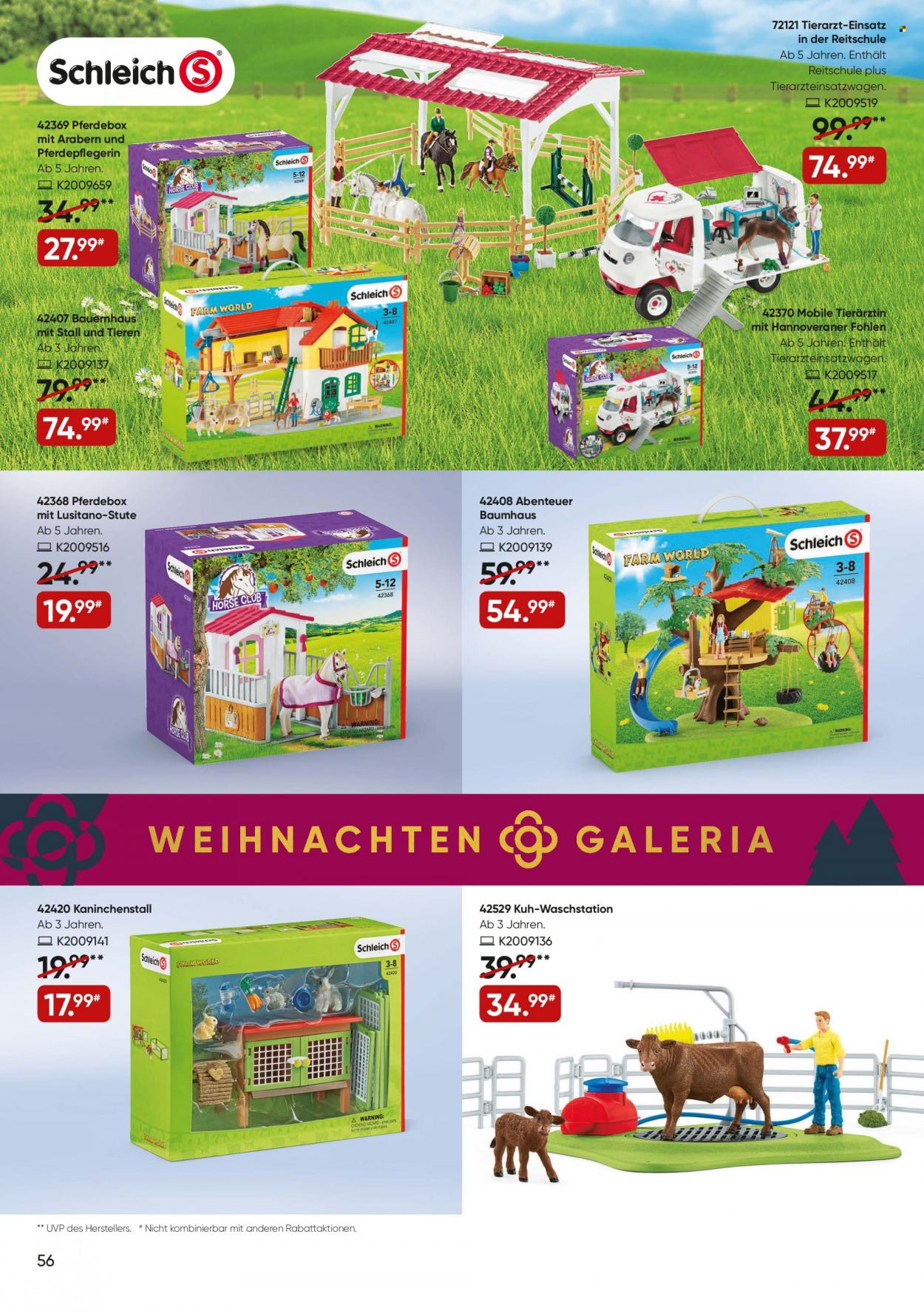 GALERIA Karstadt Kaufhof Prospekte  - 1.12.2021 - 7.12.2021. Seite 56